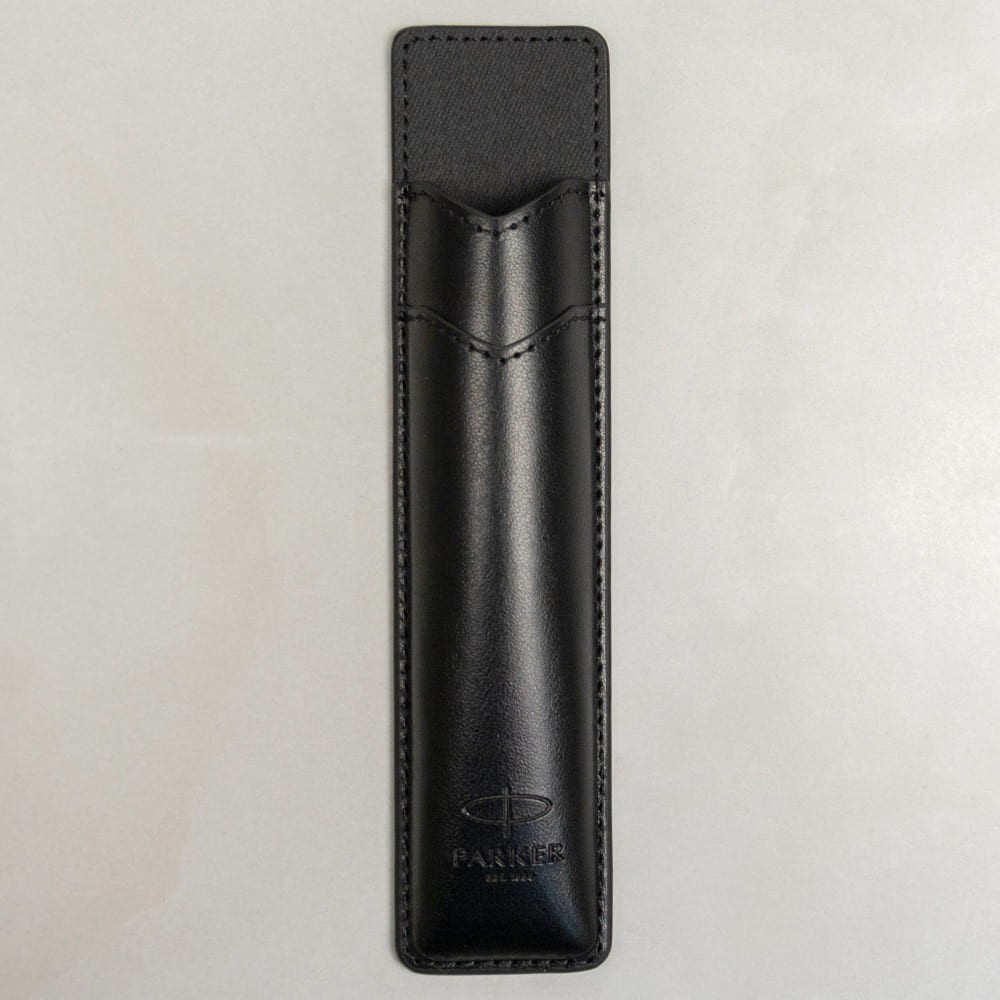 Ручка Parker Sonnet 17 Black Lacquer позол. кул. + чохол + подар.упак., 86 032b242 зовнішній вигляд