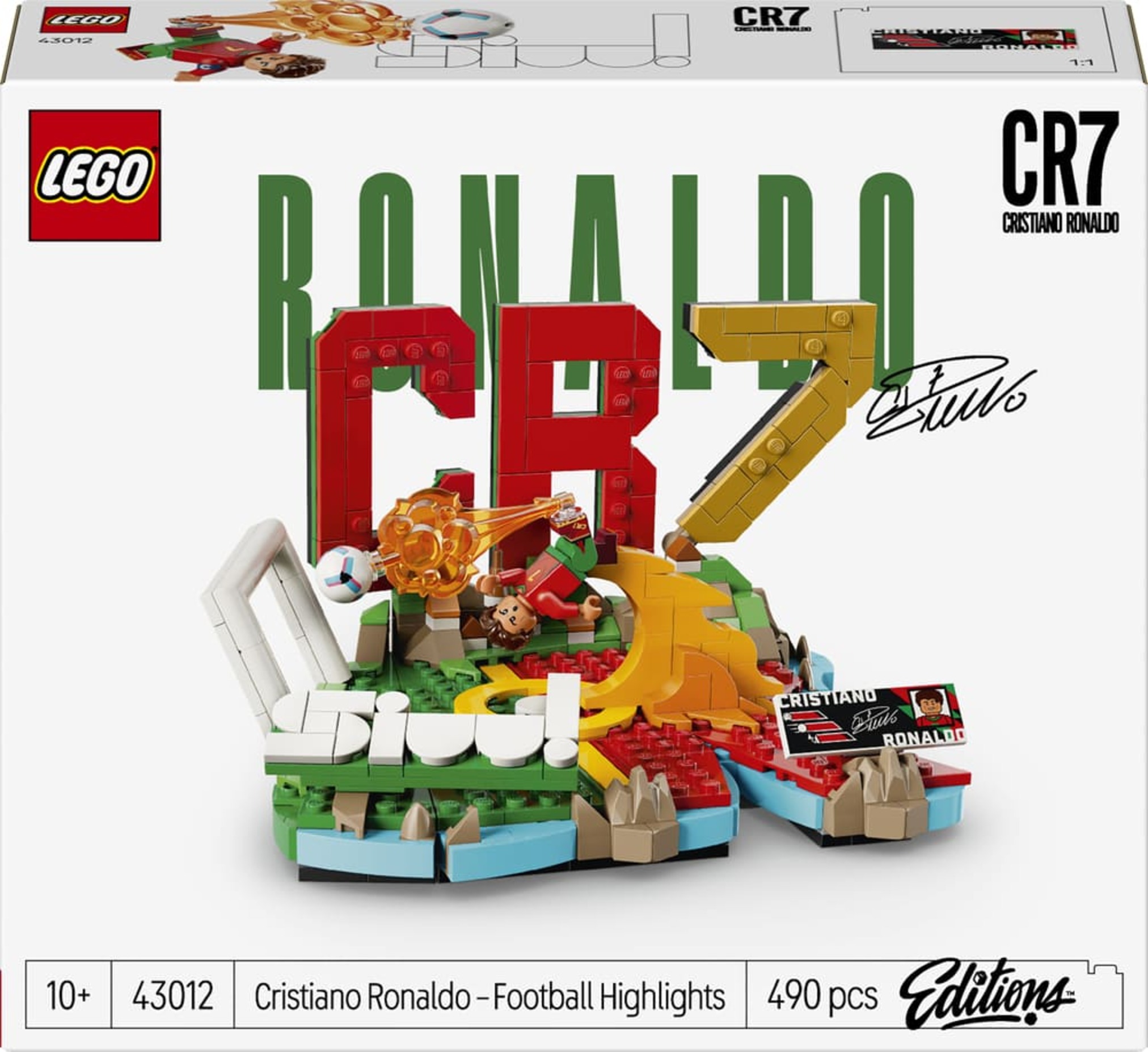 Конструктор Lego Editions "Кріштіану Роналду — найкращі..", 43012