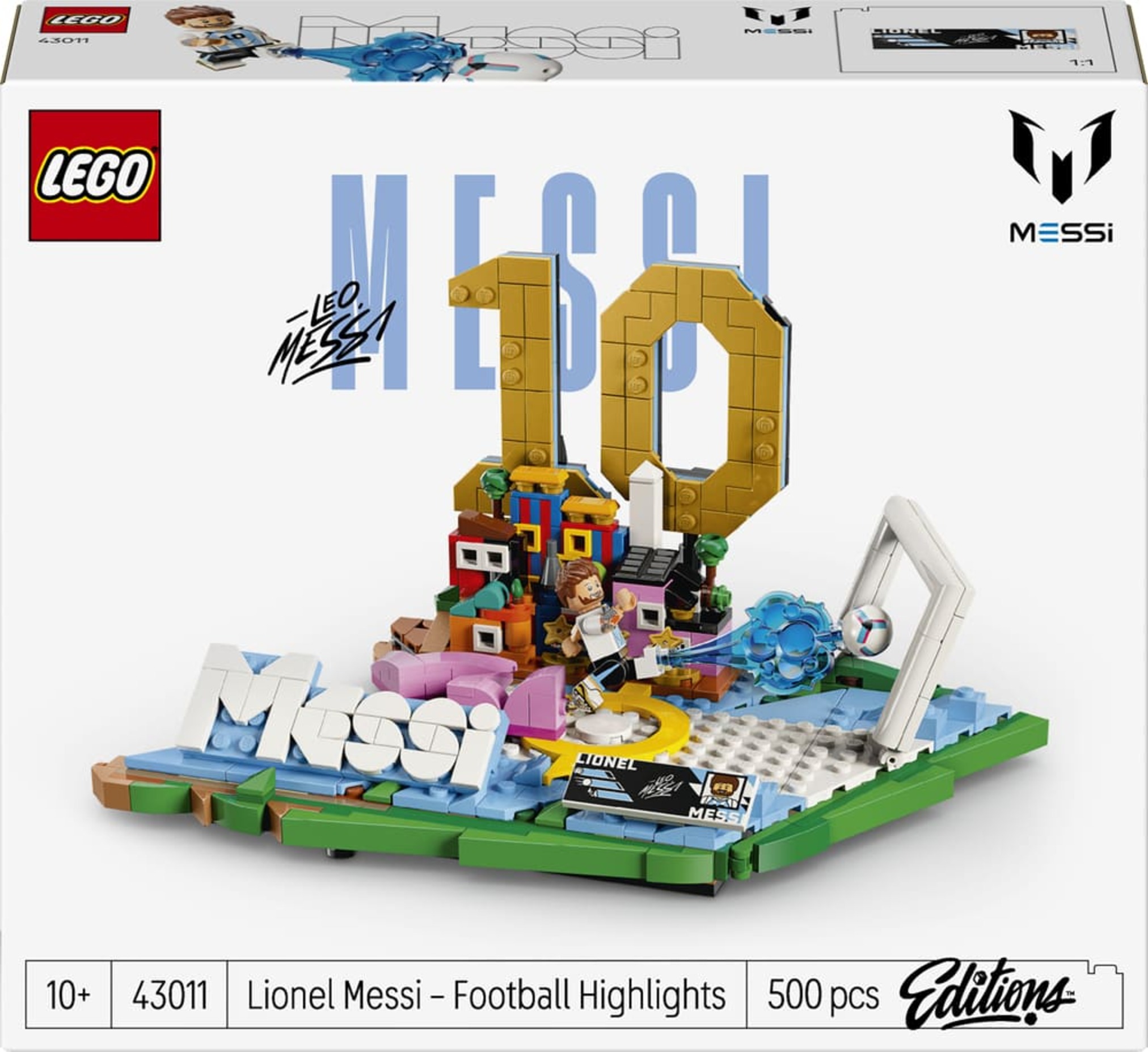 Конструктор Lego Editions "Ліонель Мессі — найкращі мом..", 43011