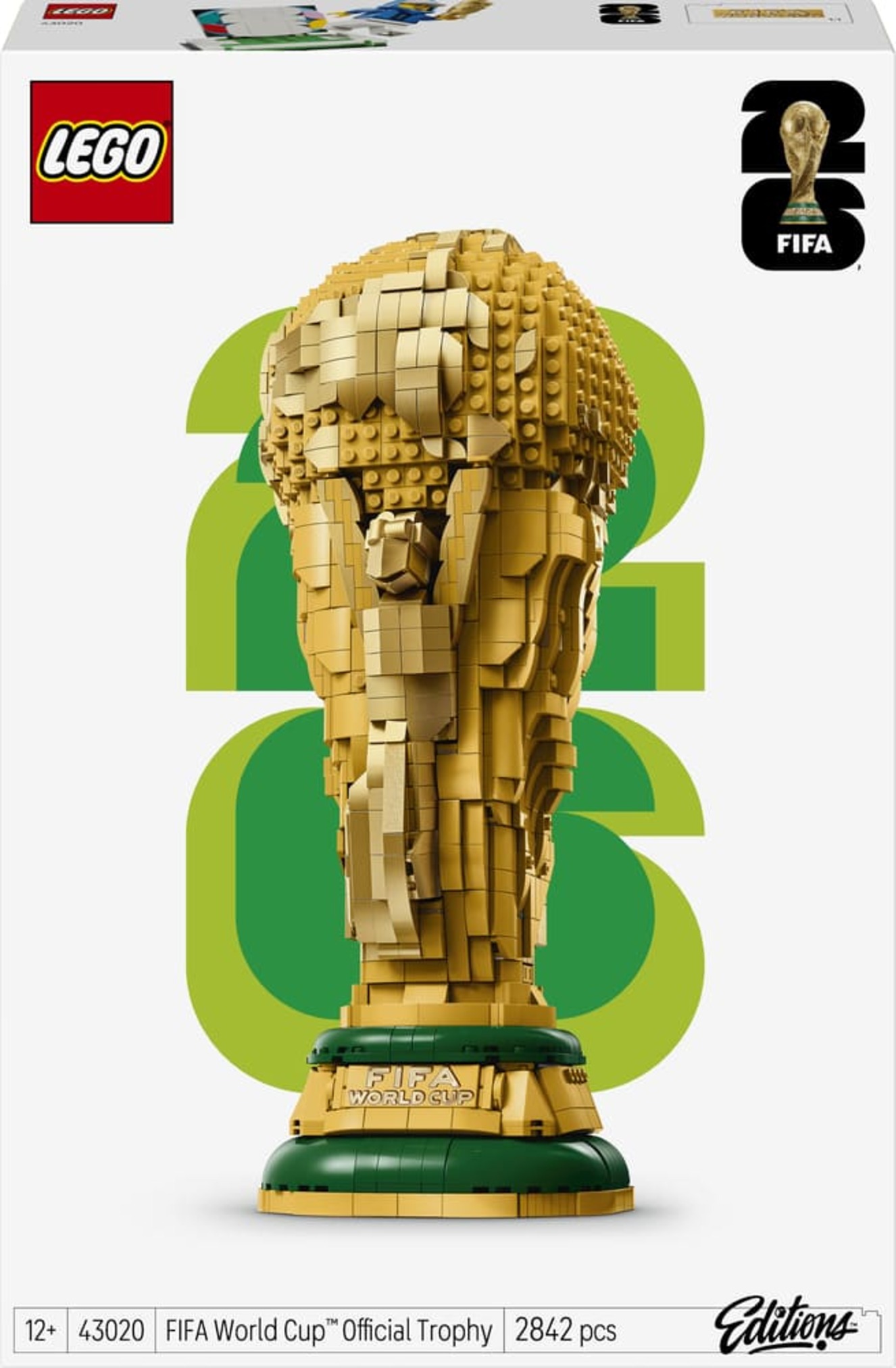 Конструктор Lego Editions "Офіційний трофей чемпіонату..", 43020