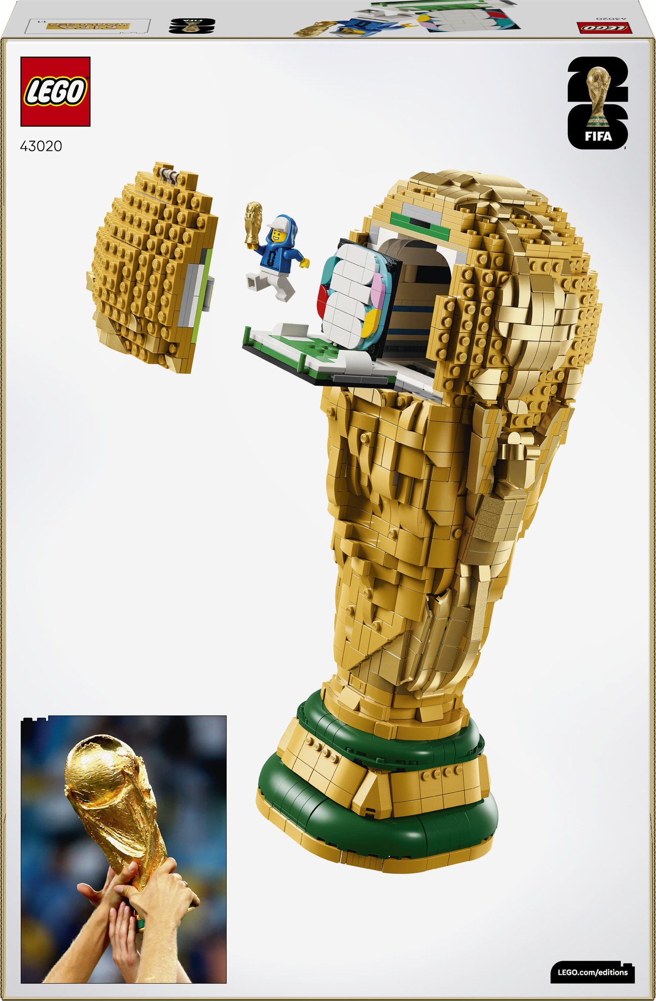 Конструктор Lego Editions "Офіційний трофей чемпіонату..", 43020 фото