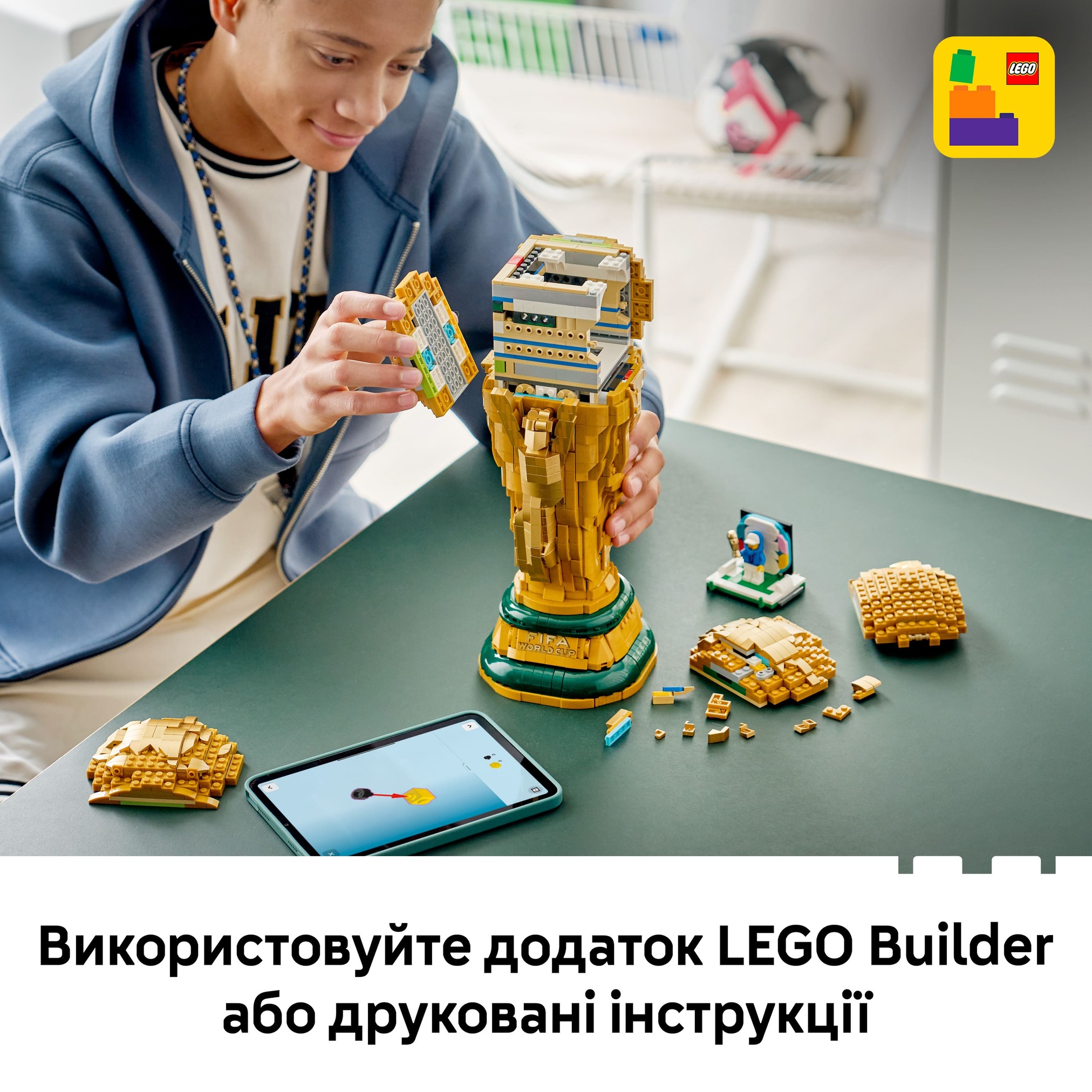 Конструктор Lego Editions "Офіційний трофей чемпіонату..", 43020 картка товару