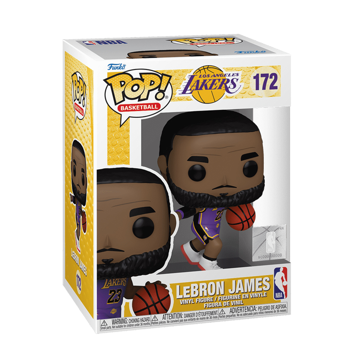 Ігрова фігурка FUNKO POP! серії "NBA: Los Angeles Lakers" - ЛЕБРОН ДЖЕЙМС, 75117 фото