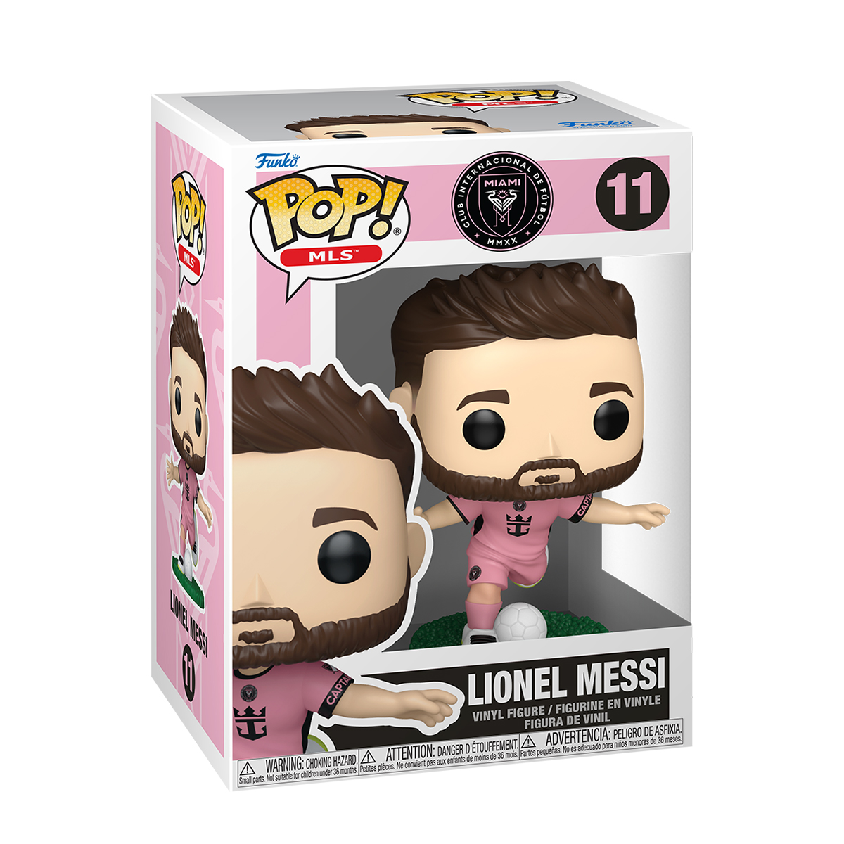Ігрова фігурка FUNKO POP! серії "Футбол: Інтер Маямі" - ЛІОНЕЛЬ МЕССІ (РОЖЕВА ФОРМА), 94697 фото