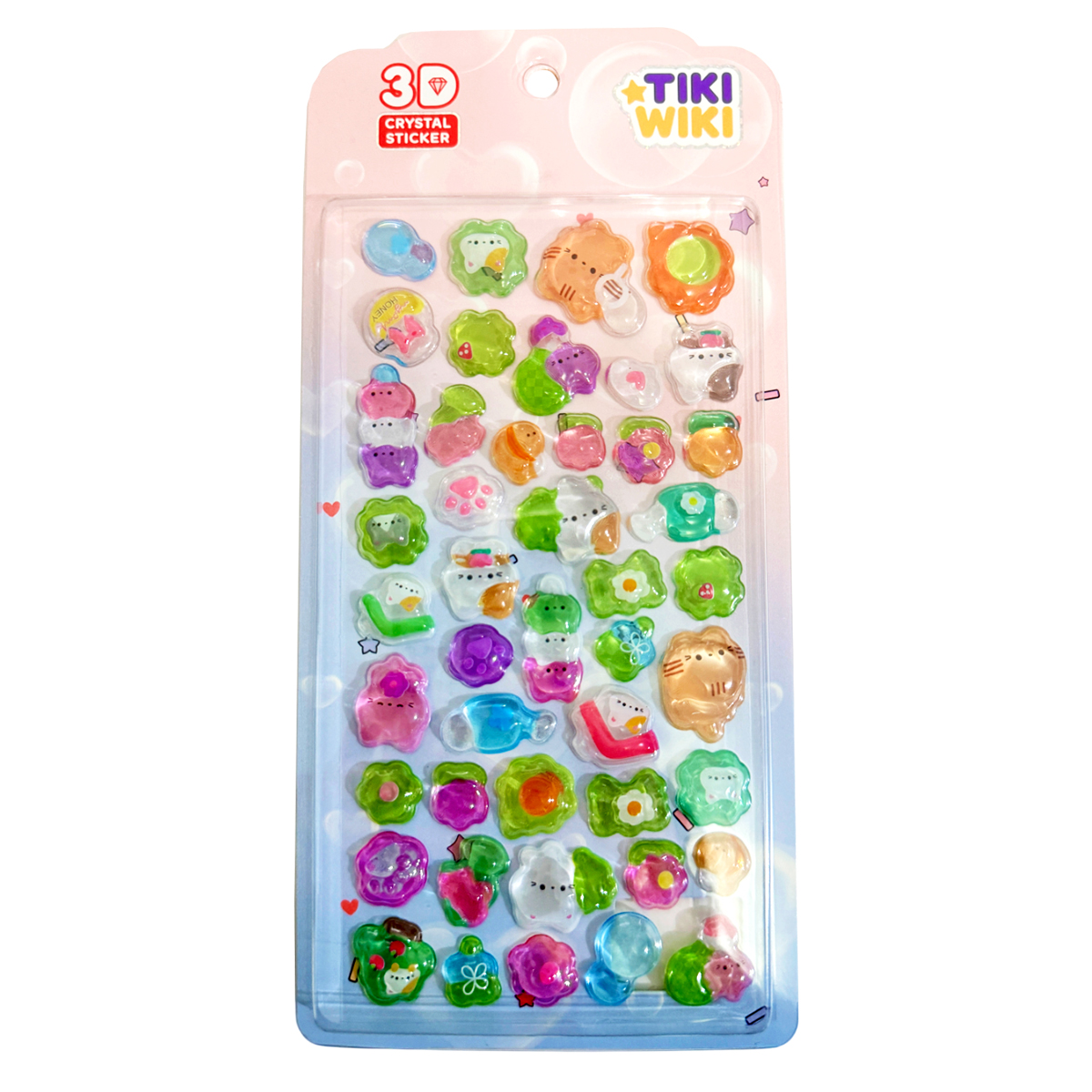 Набір 3D-наліпок TIKI WIKI серії "Crystal" – Тікі Казка, 25ESE009-02