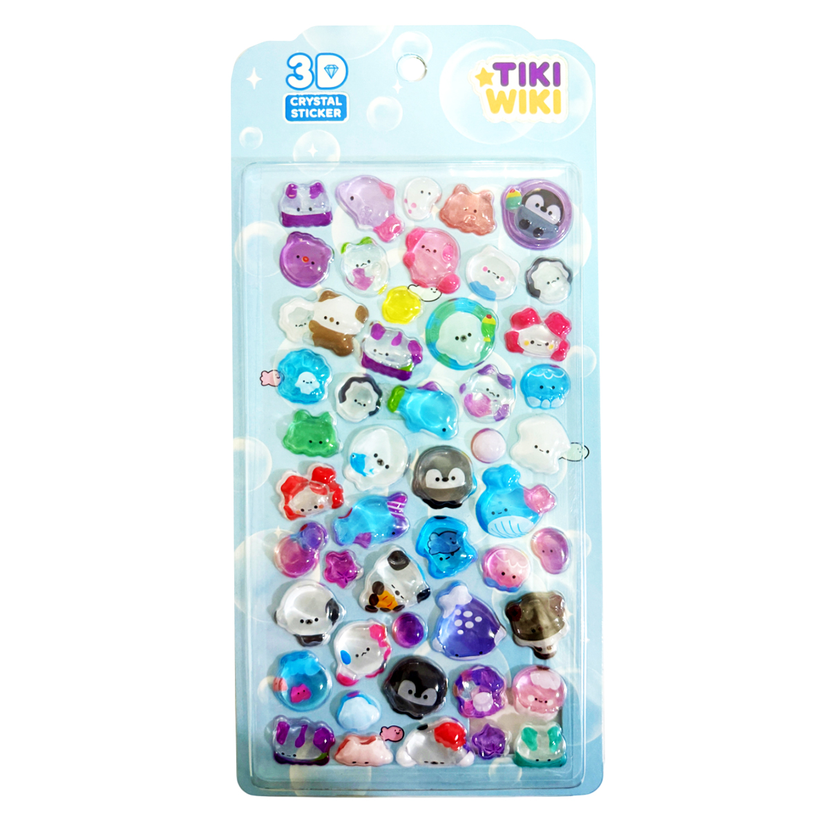 Набір 3D-наліпок TIKI WIKI серії "Crystal" – Тікі Море S2, 25ESE009-08