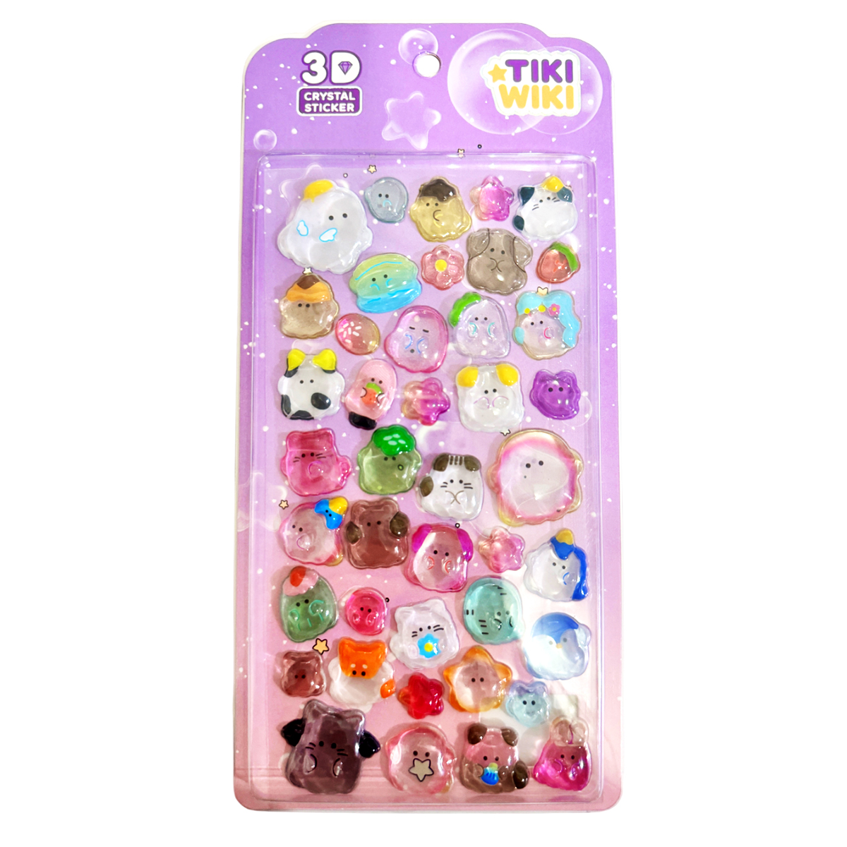 Набір 3D-наліпок TIKI WIKI серії "Crystal" – Тікі Мрії, 25ESE009-03