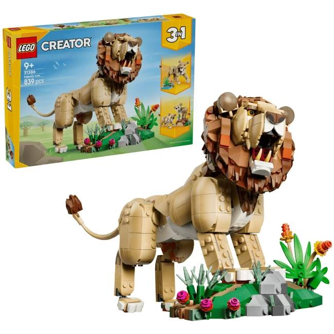Конструктор Lego Creator "Дикі тварини: Величний лев", 6585562 фото