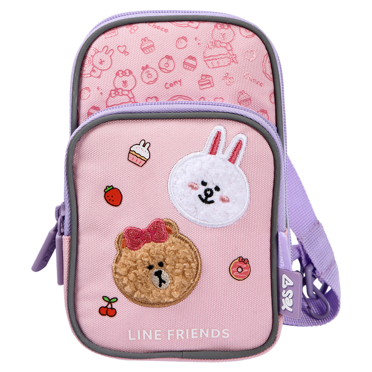 Сумка через плече Yes CBK-3 "Line Friends Always Together", 550570