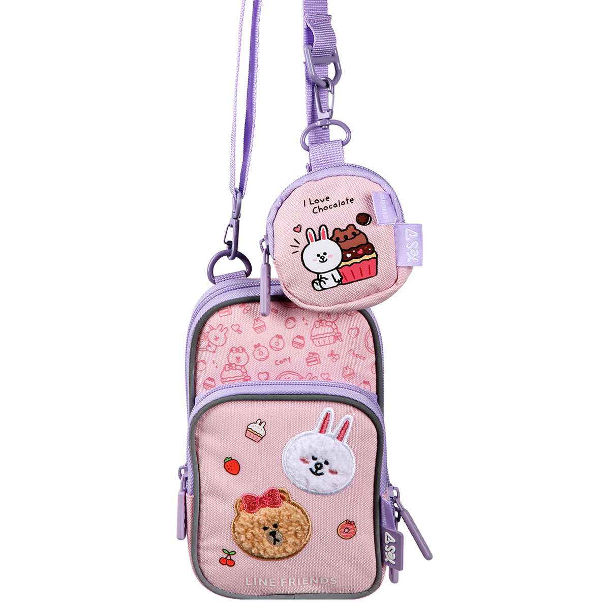 Сумка через плече Yes CBK-3 "Line Friends Always Together", 550570 вид товару