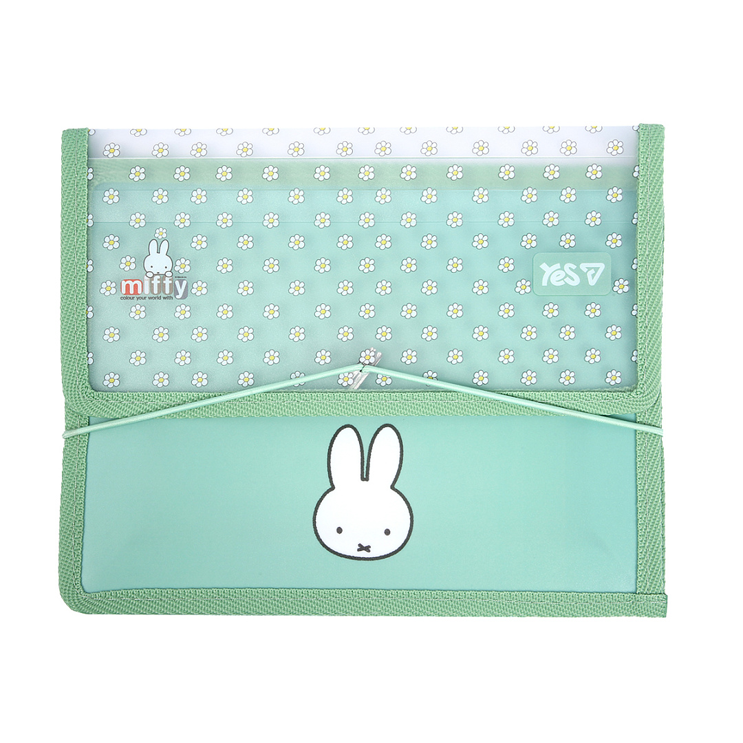 Папка для тетрадей Yes пласт. на резинке В5 "Miffy", 492333