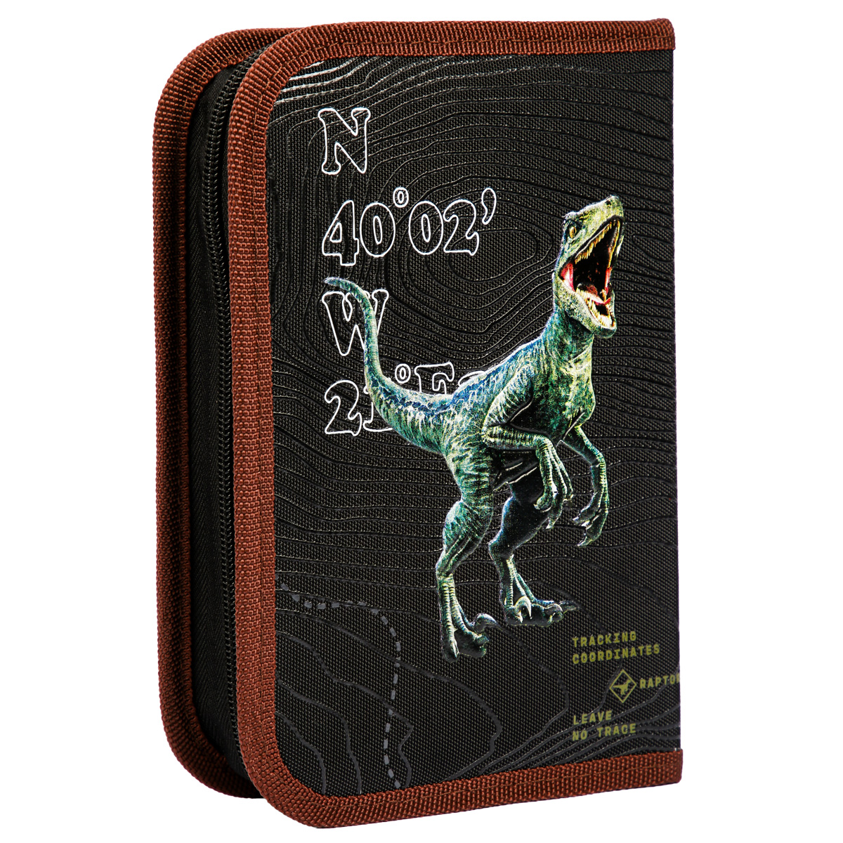 Пенал твердий Yes одинарний без клапана HP-02 "Jurassic World. Dino", 533726 зображення