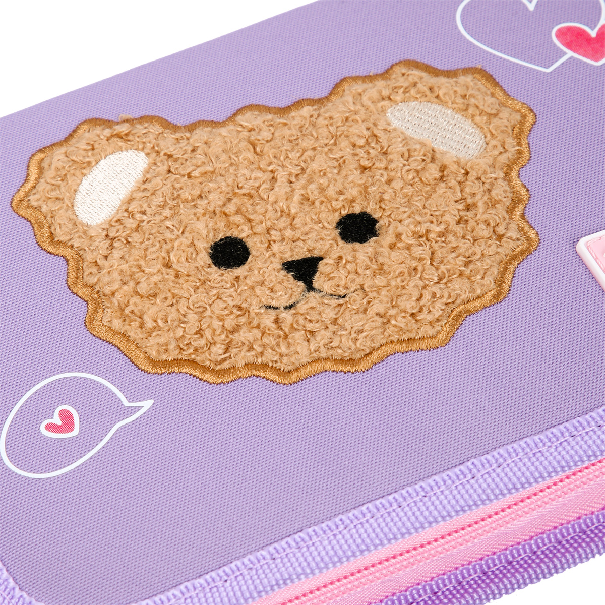 Пенал твердий Yes одинарний з клапаном HP-03 "Bear Rules", 533728 зовнішній вигляд