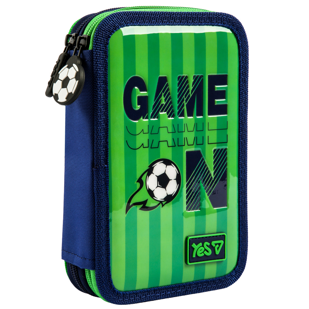 Пенал твердий Yes подвійний HP-01 "Football Fan", 533714