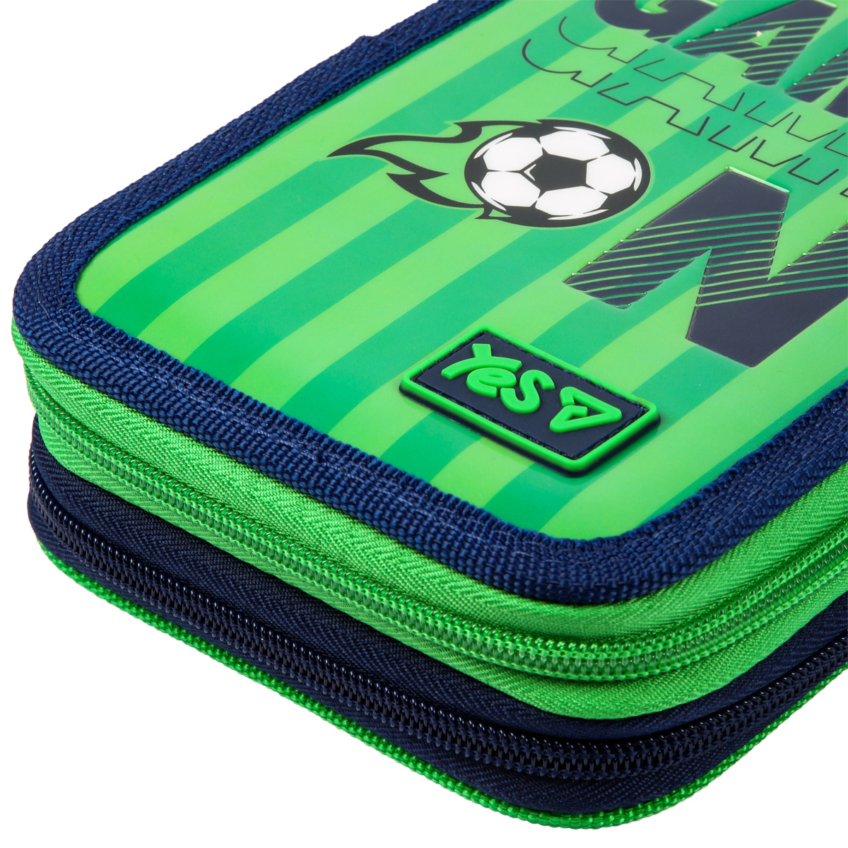 Пенал твердий Yes подвійний HP-01 "Football Fan", 533714 зовнішній вигляд
