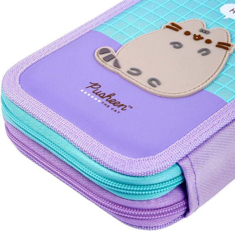 Пенал твердий Yes подвійний HP-01 "Pusheen Summer", 533712 зовнішній вигляд