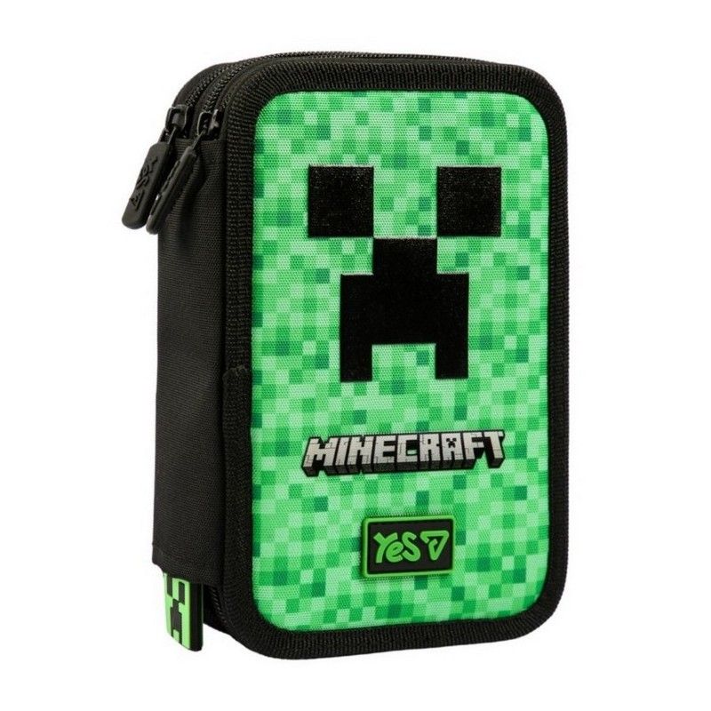 Пенал твердий Yes потрійний HP-05 "Minecraft TNT", 533749