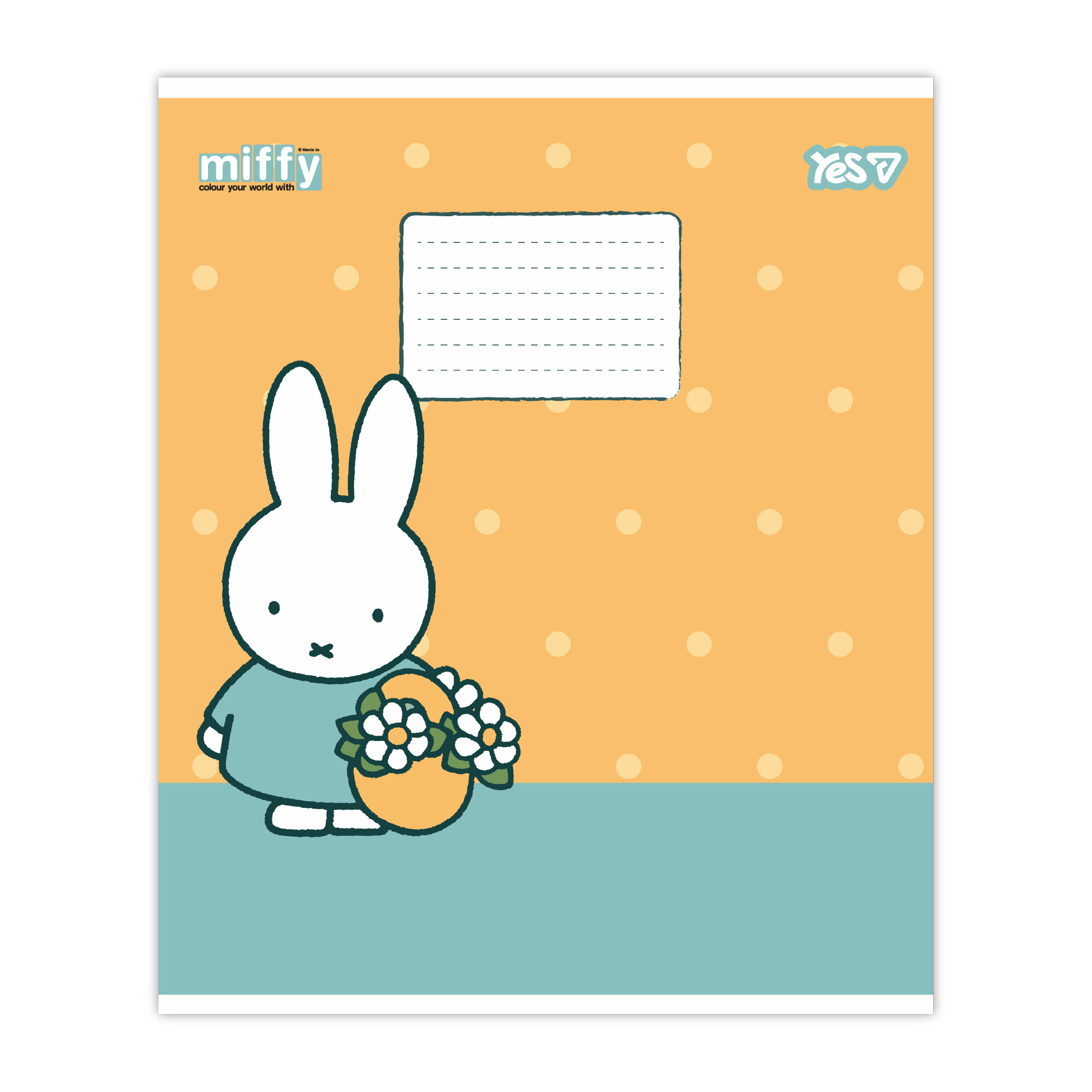 Тетрадь 12 лин. Yes "My Miffy", 768652 изображение товара