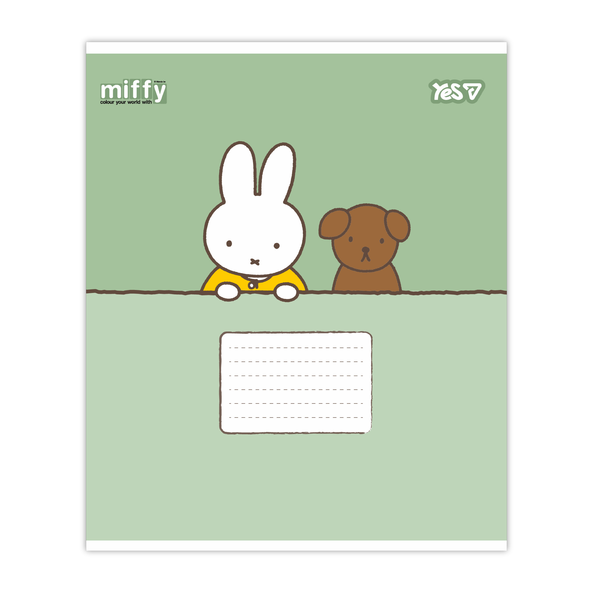 Тетрадь 12 лин. Yes "My Miffy", 768652 вид товара