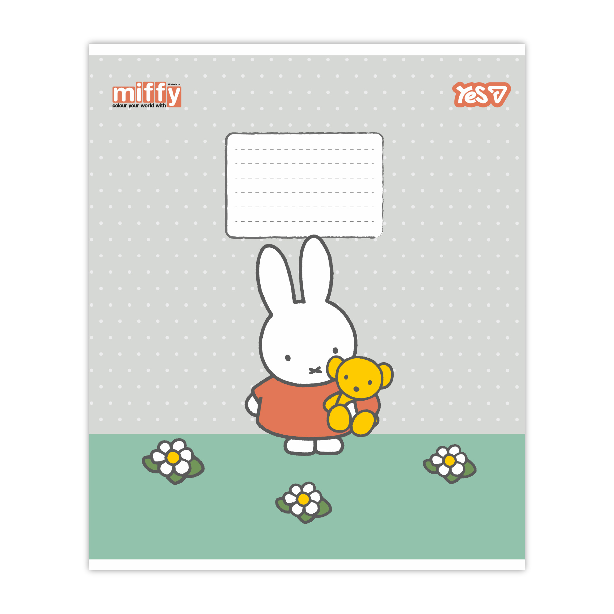 Тетрадь 12 лин. Yes "My Miffy", 768652 внешний вид
