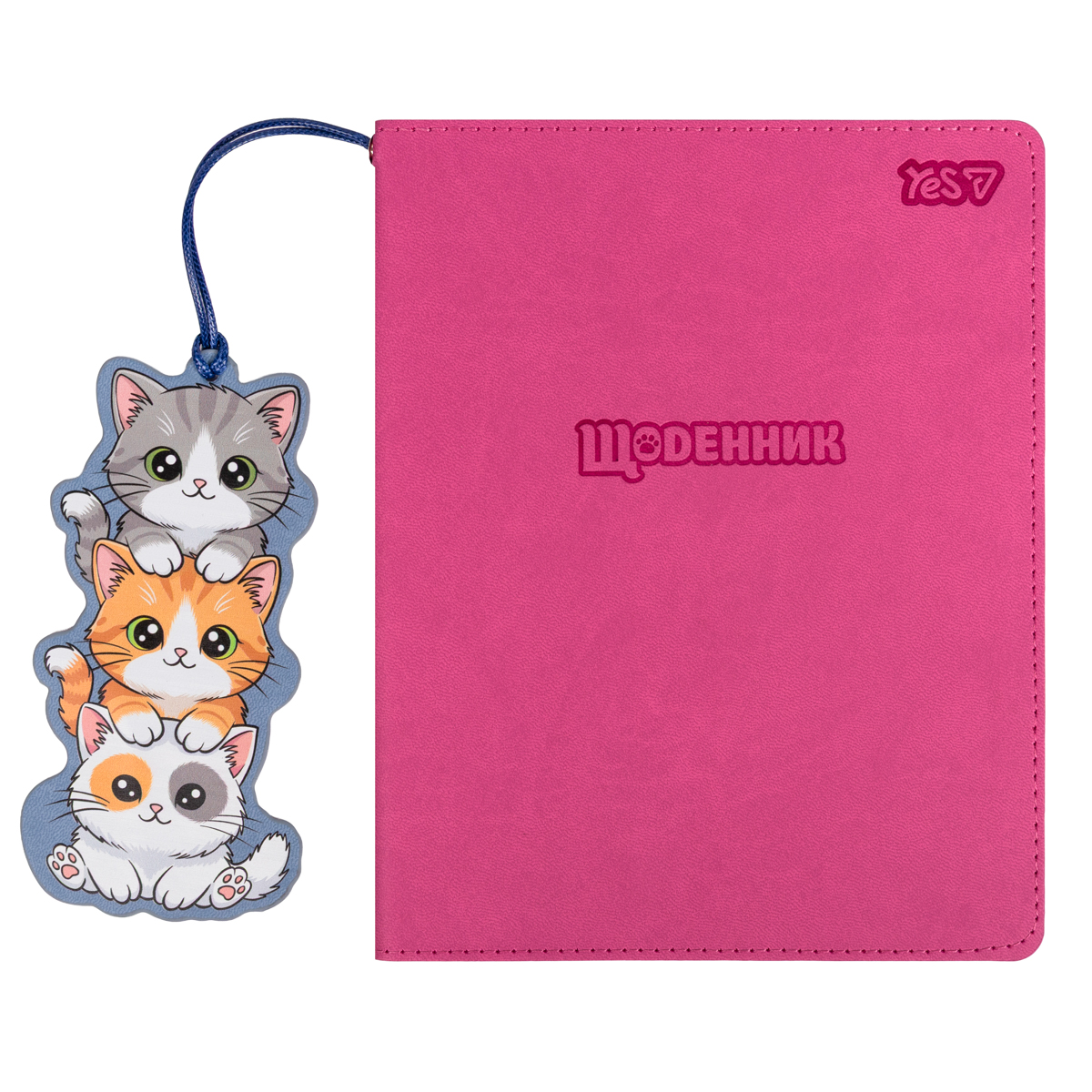 Щоденник шкільний Yes "Catmania" PU, інтегральний, A5, 40 арк., 911697