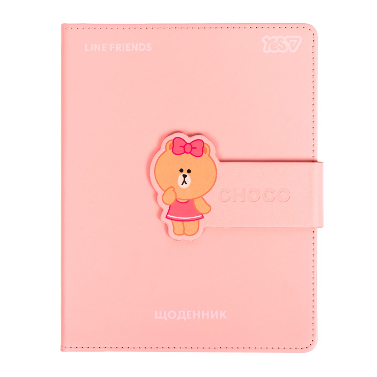 Щоденник шкільний Yes "Line Friends" PU, твердий, A5, 40 арк., 911686