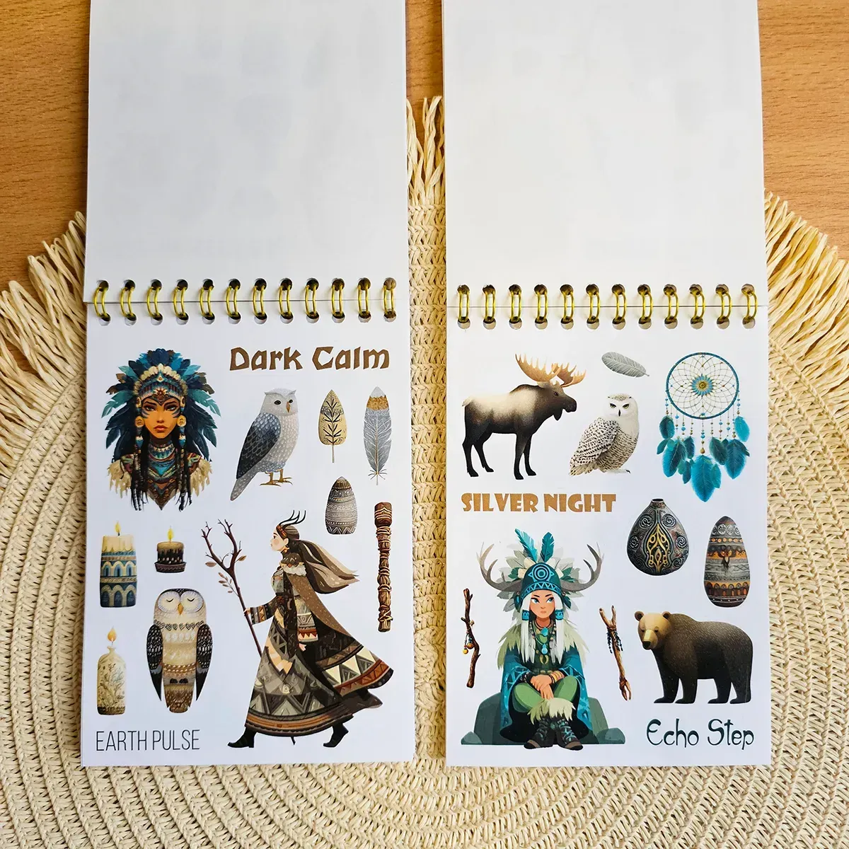 Книга с наклейками, "Sticker Book MriyTaDiy" №10 Этнический, MTD-1137 внешний вид