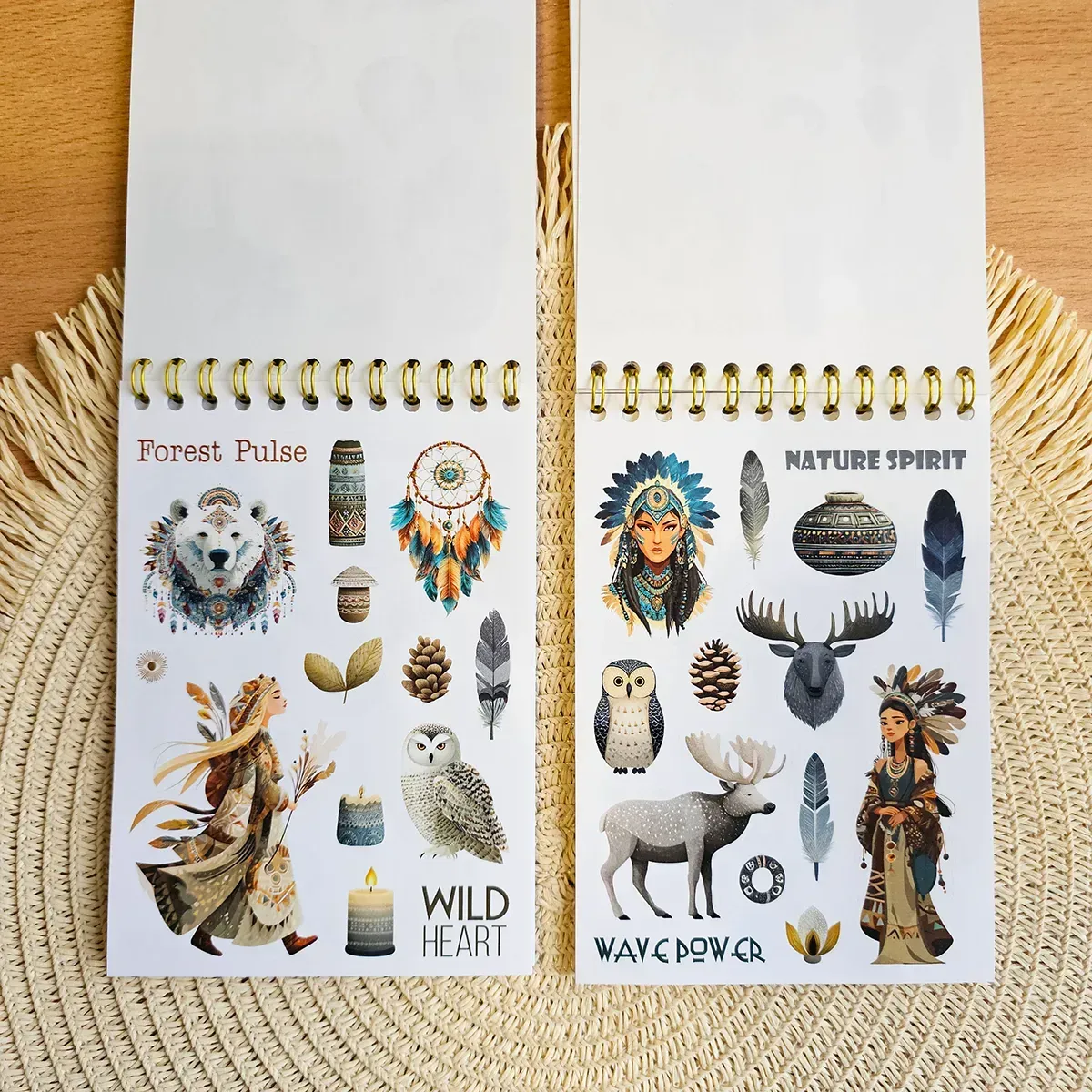 Книга с наклейками, "Sticker Book MriyTaDiy" №10 Этнический, MTD-1137 модель