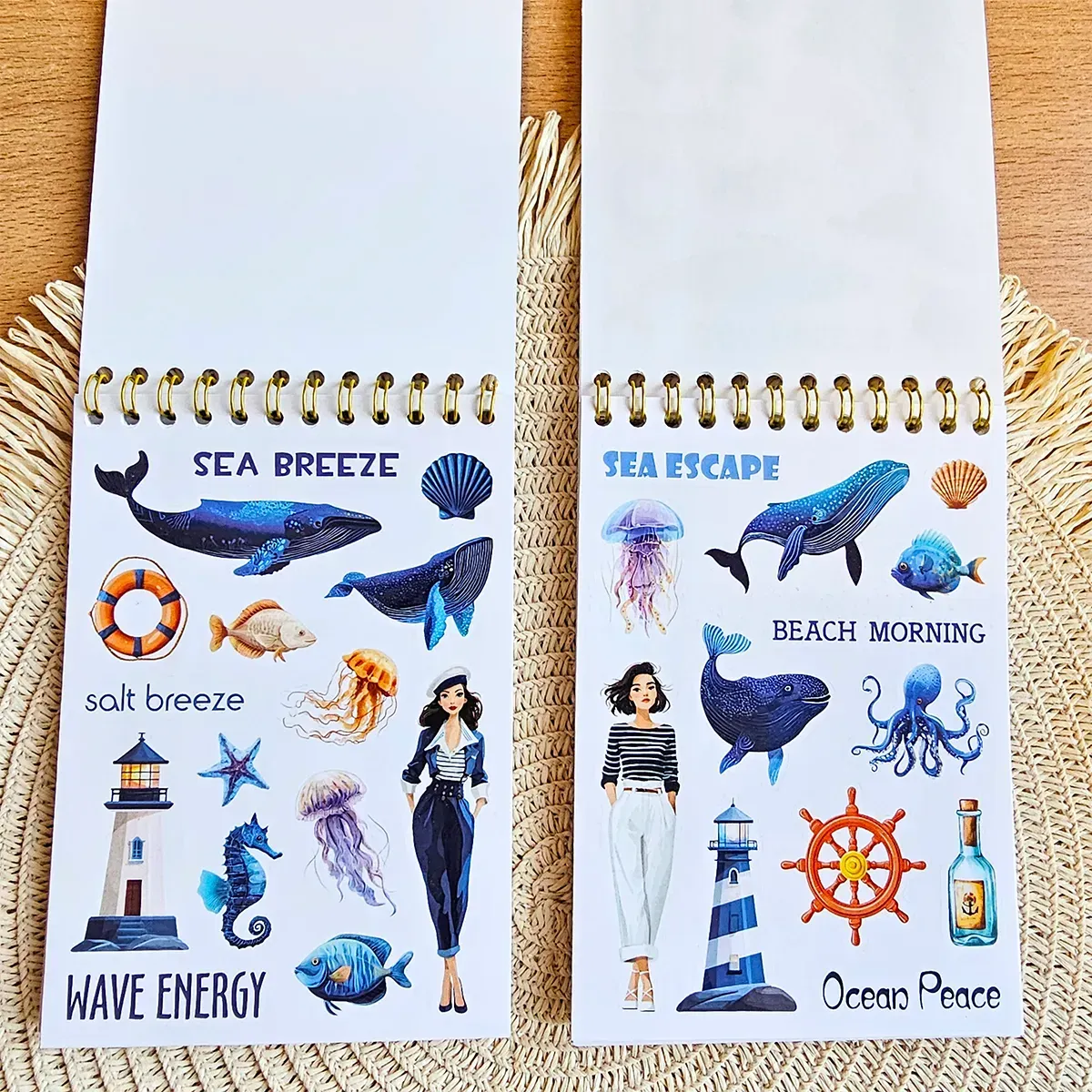 Книга с наклейками, "Sticker Book MriyTaDiy" №11 Морской, MTD-1138 фото