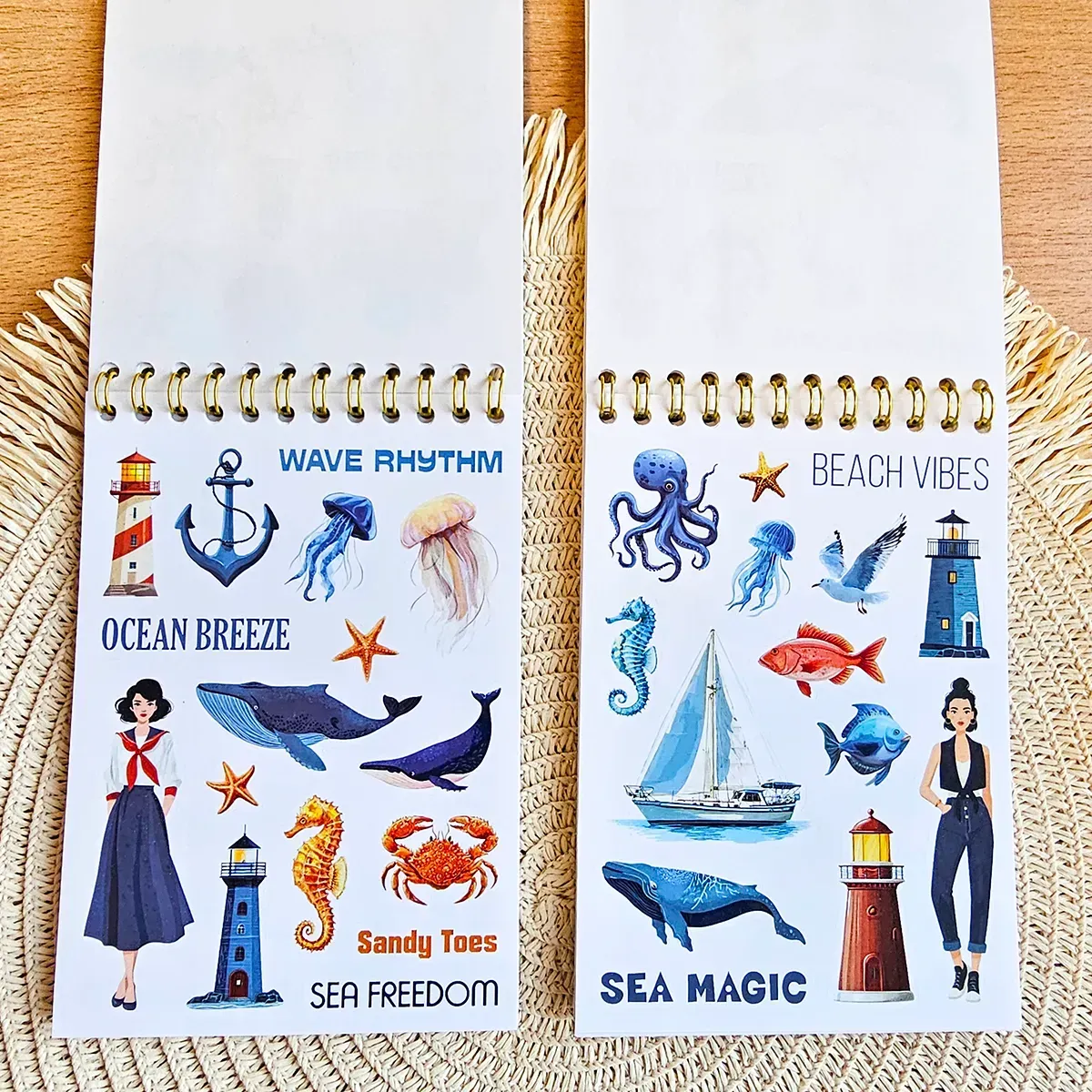 Книга с наклейками, "Sticker Book MriyTaDiy" №11 Морской, MTD-1138 вид товара