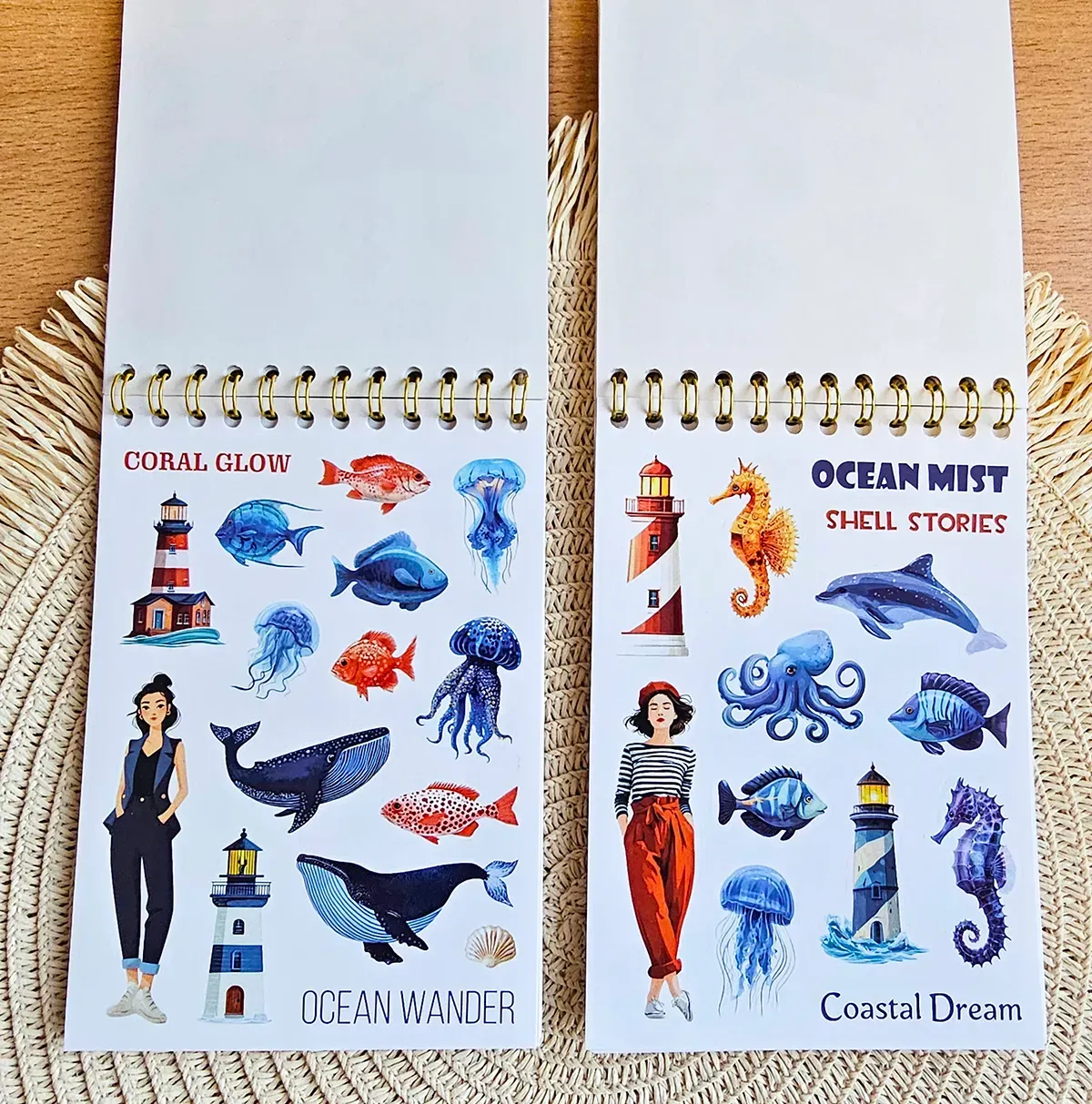 Книга с наклейками, "Sticker Book MriyTaDiy" №11 Морской, MTD-1138 модель