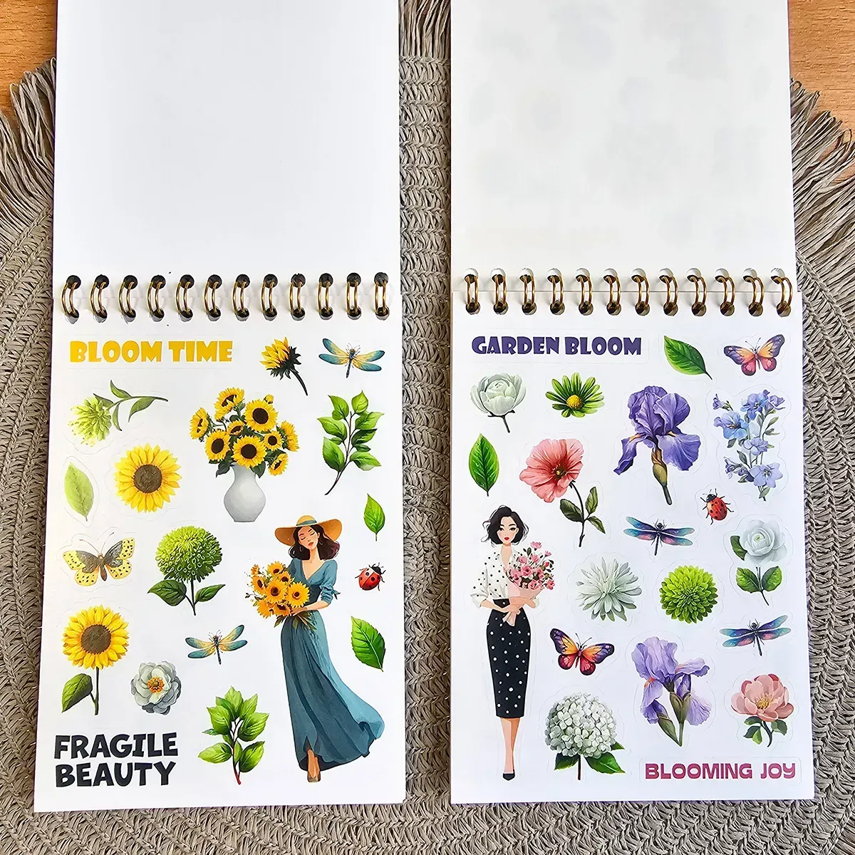 Книга с наклейками, "Sticker Book MriyTaDiy" №14 Цветочный, MTD-1165 фото