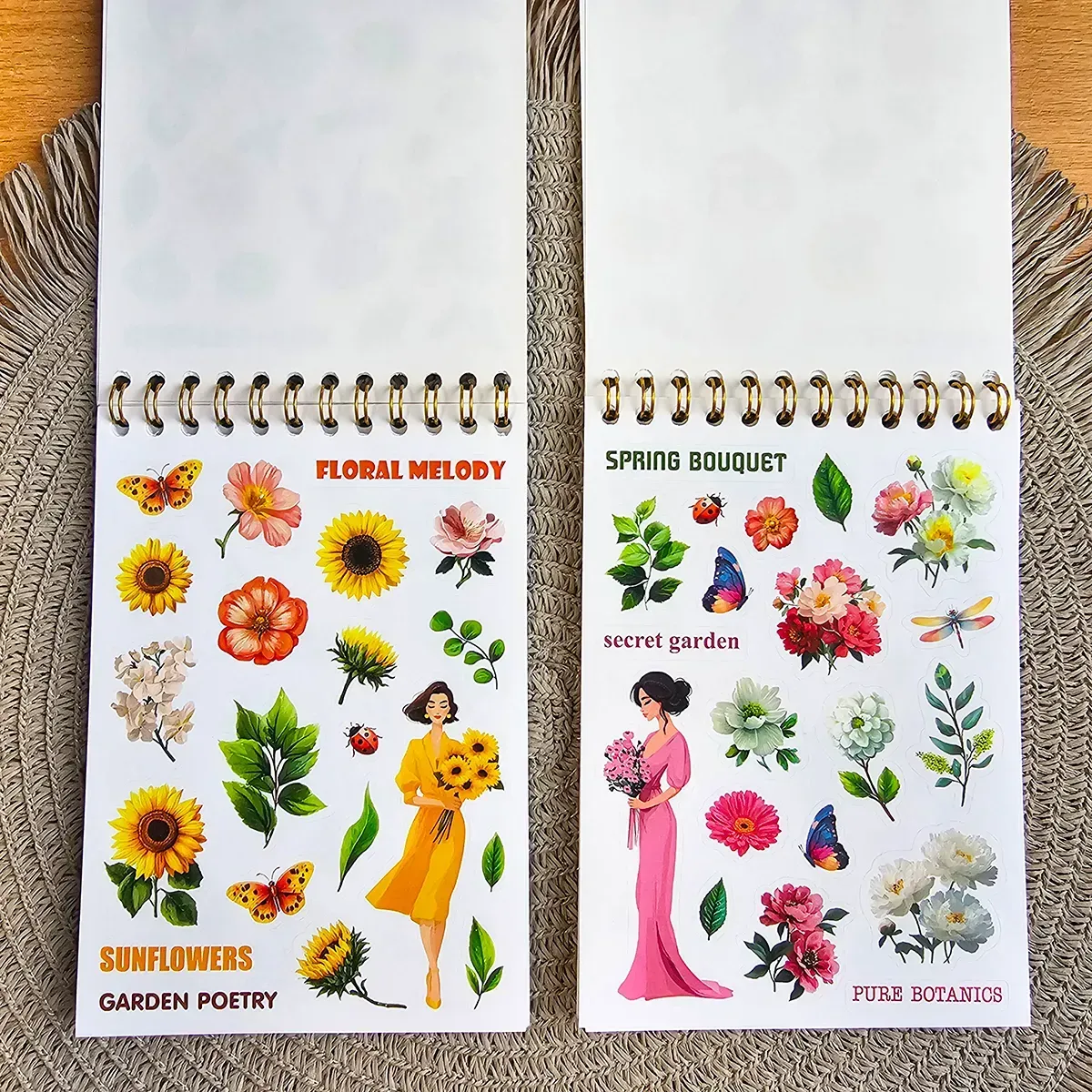 Книга с наклейками, "Sticker Book MriyTaDiy" №14 Цветочный, MTD-1165 изображение