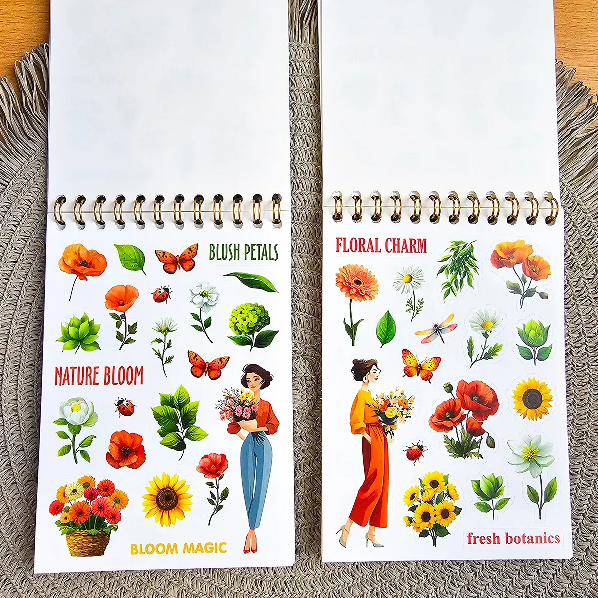 Книга с наклейками, "Sticker Book MriyTaDiy" №14 Цветочный, MTD-1165 изображение товара