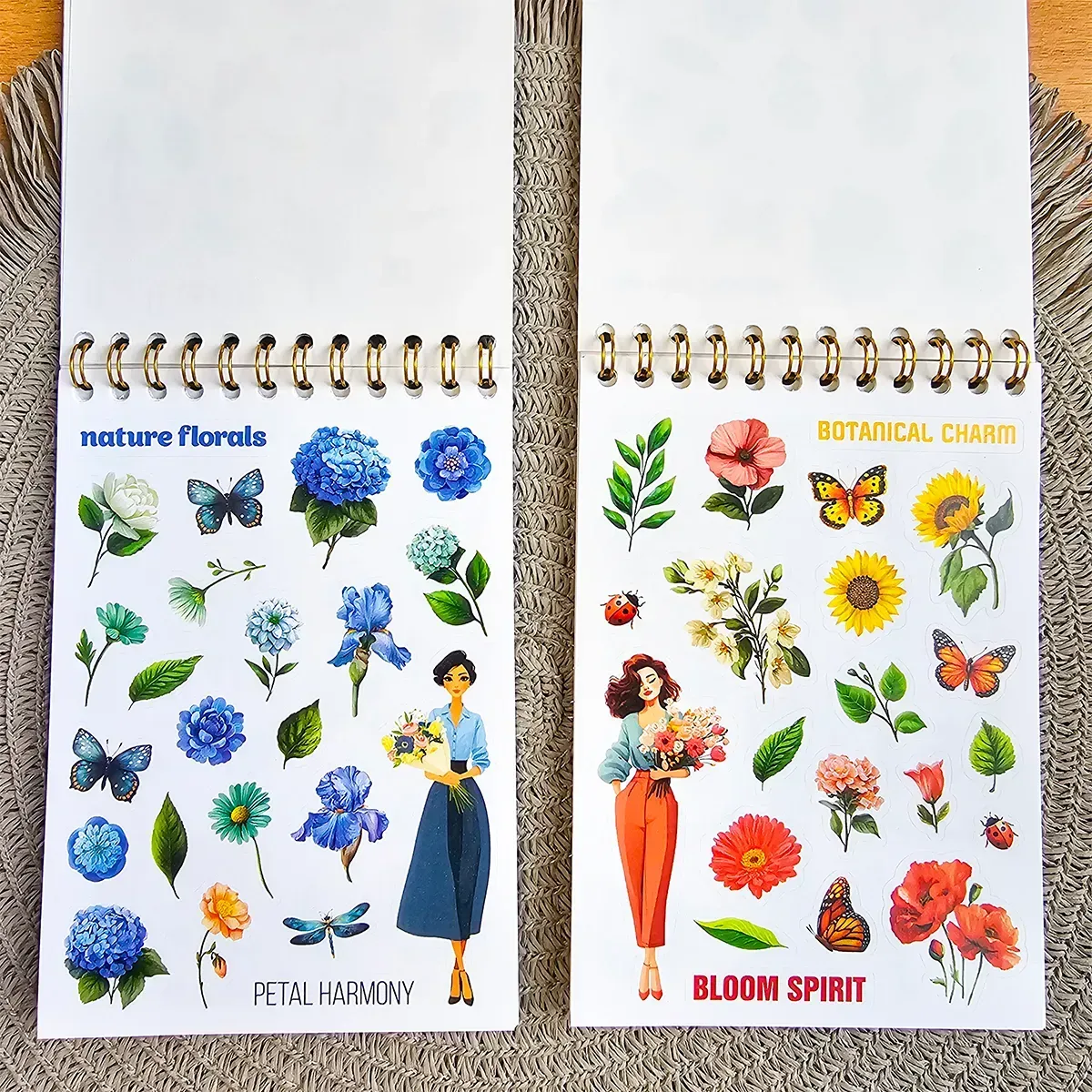 Книга с наклейками, "Sticker Book MriyTaDiy" №14 Цветочный, MTD-1165 вид товара