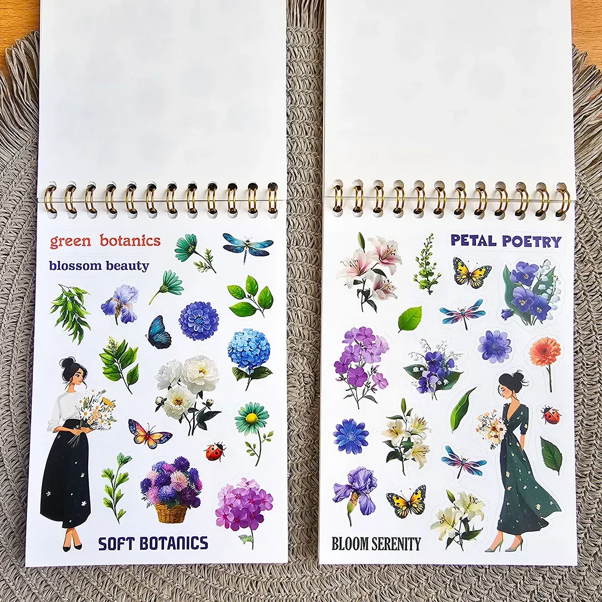 Книга с наклейками, "Sticker Book MriyTaDiy" №14 Цветочный, MTD-1165 модель