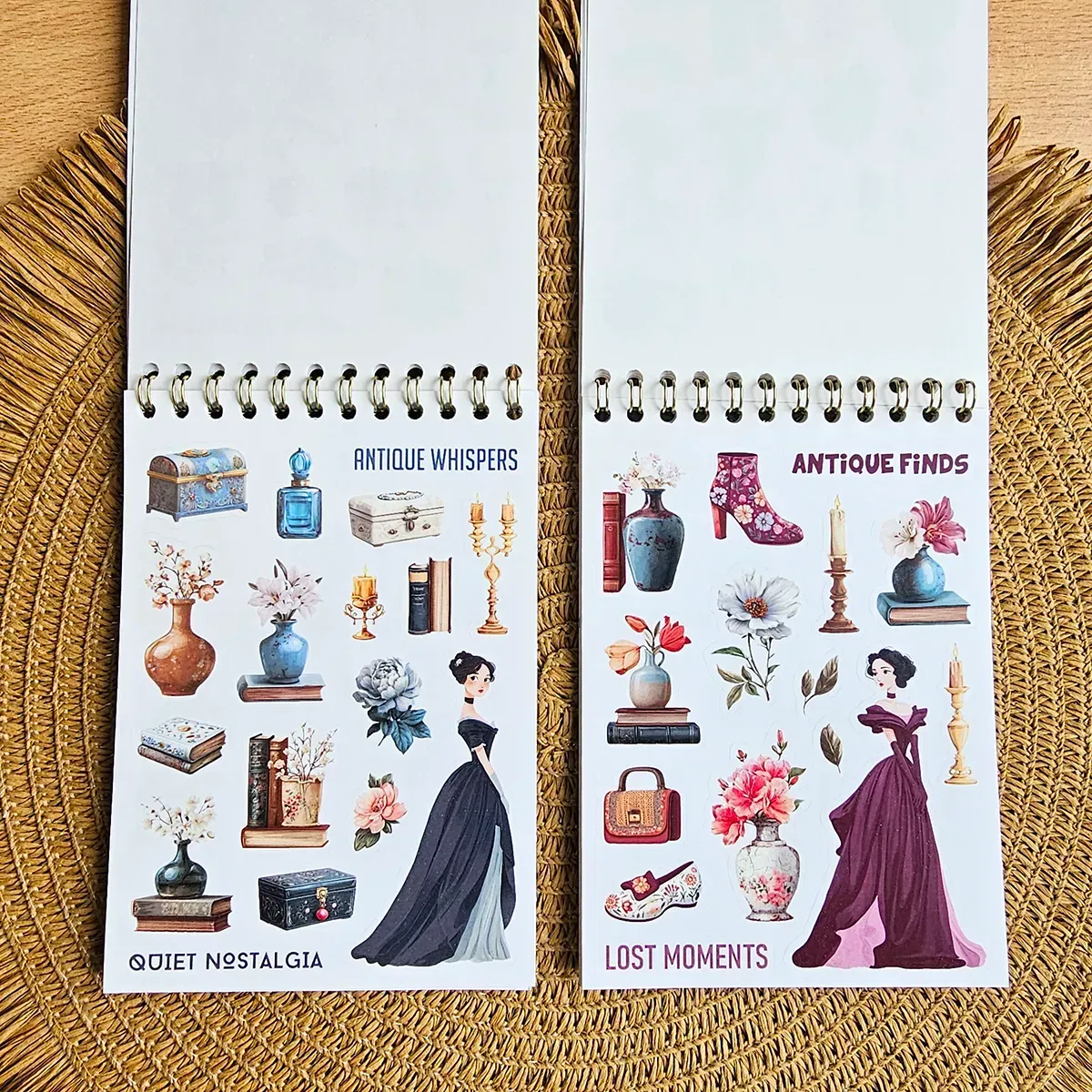 Книга с наклейками, "Sticker Book MriyTaDiy" №15 Винтажный, MTD-1216 изображение
