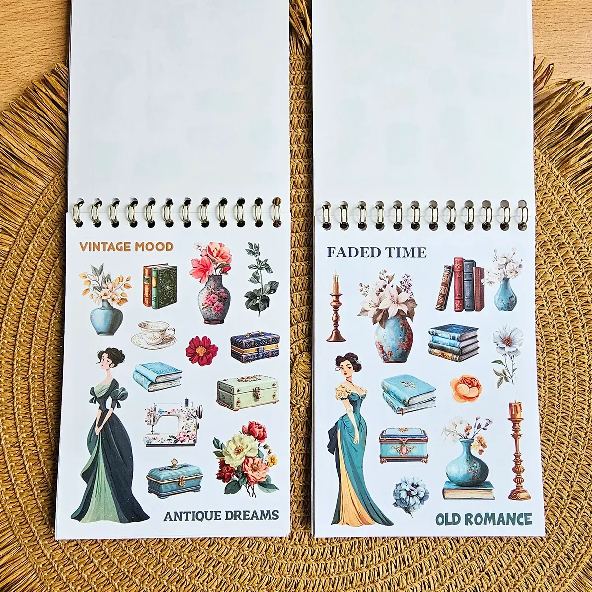 Книга с наклейками, "Sticker Book MriyTaDiy" №15 Винтажный, MTD-1216 внешний вид
