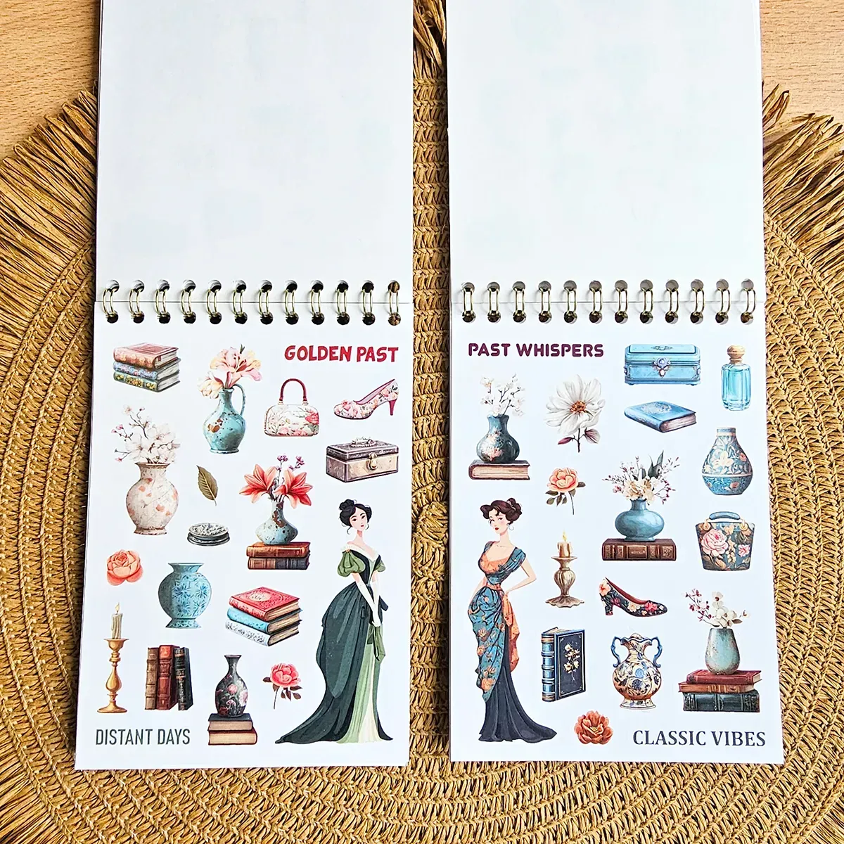 Книга с наклейками, "Sticker Book MriyTaDiy" №15 Винтажный, MTD-1216 продукт