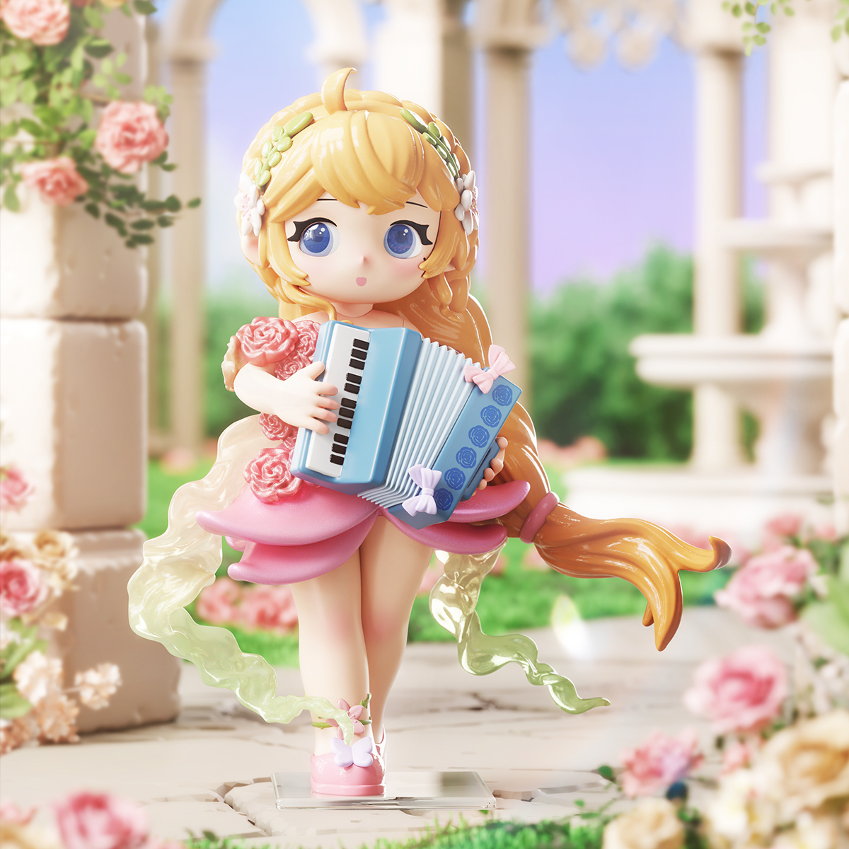 Коллекционная игрушка POP TOP Letsvan серии "Vivistar" - ОРКЕСТР МРЕЙ (в дисп., в асс.), 17VS-0201 модель