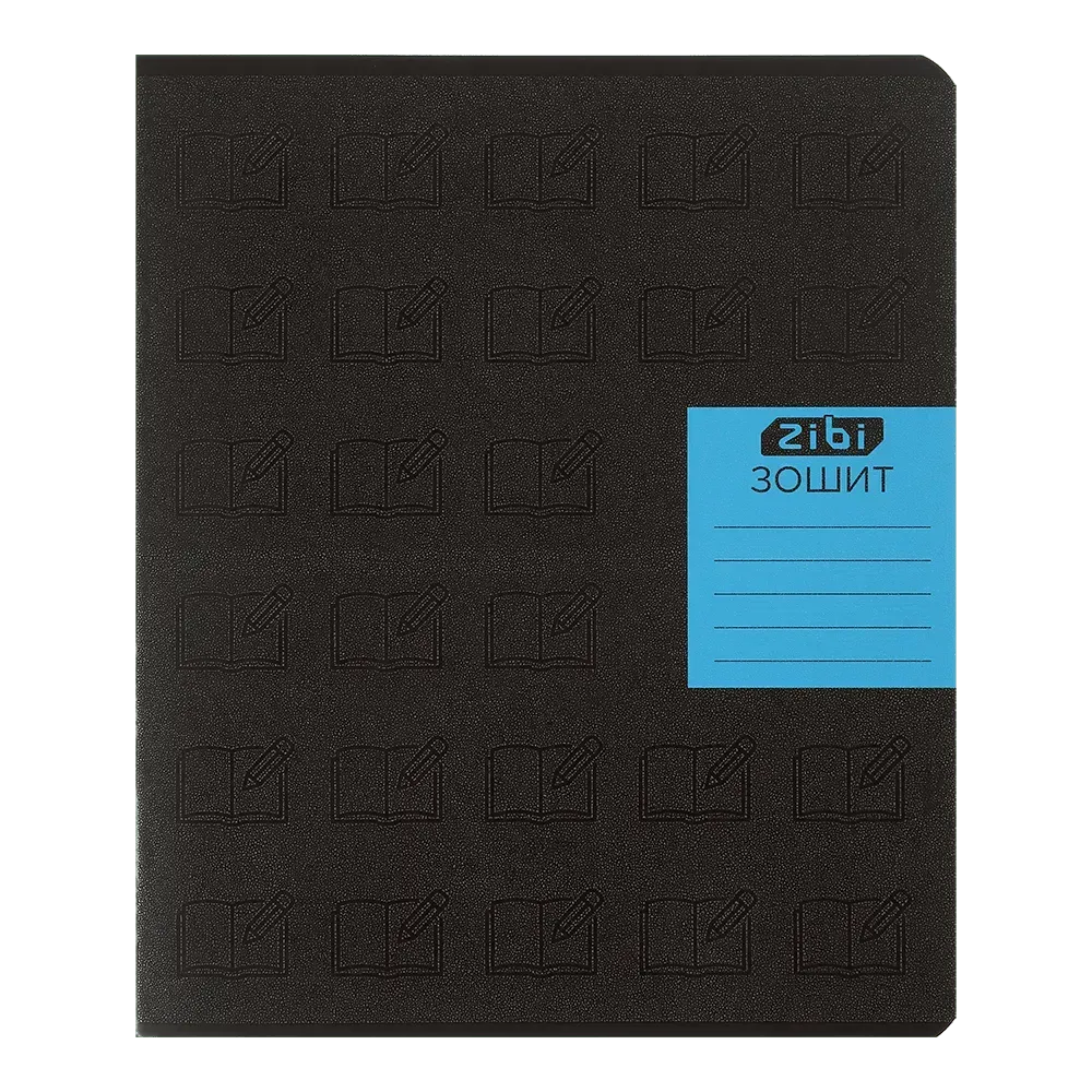 Зошит 36арк., кл. Black, синьо-сіра, KIDS LINE, ZB.1730-95