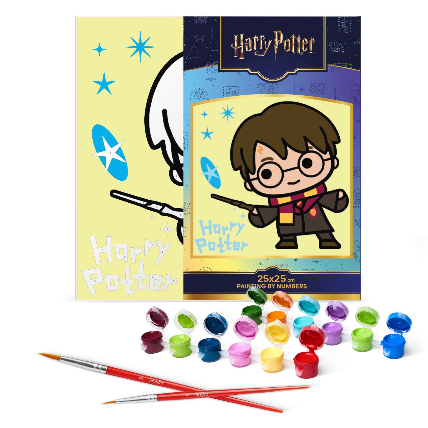 Набір для розпису по номерах 25*25 см WB "Harry Potter: Чари під зірками", KHO1365, ТМ "Ideyka" фото
