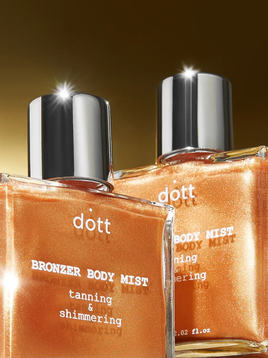 Бронзер спрей для тіла "Bronzer Body Mist", 60 мл, ТМ Dott зображення