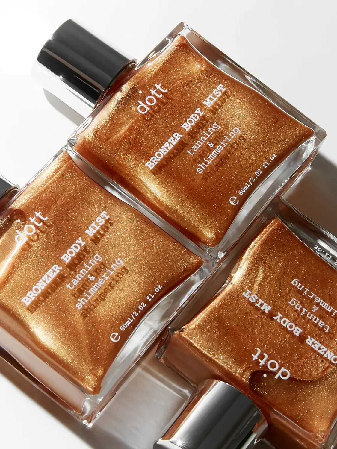 Бронзер спрей для тіла "Bronzer Body Mist", 60 мл, ТМ Dott зображення товару