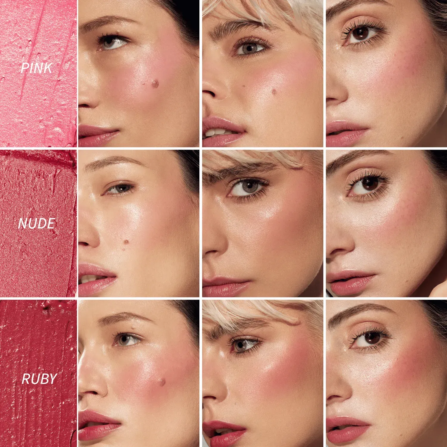 Рум’яна для губ та щік "Cheek & Lips BLUSH - RUBY", ТМ Dott модель