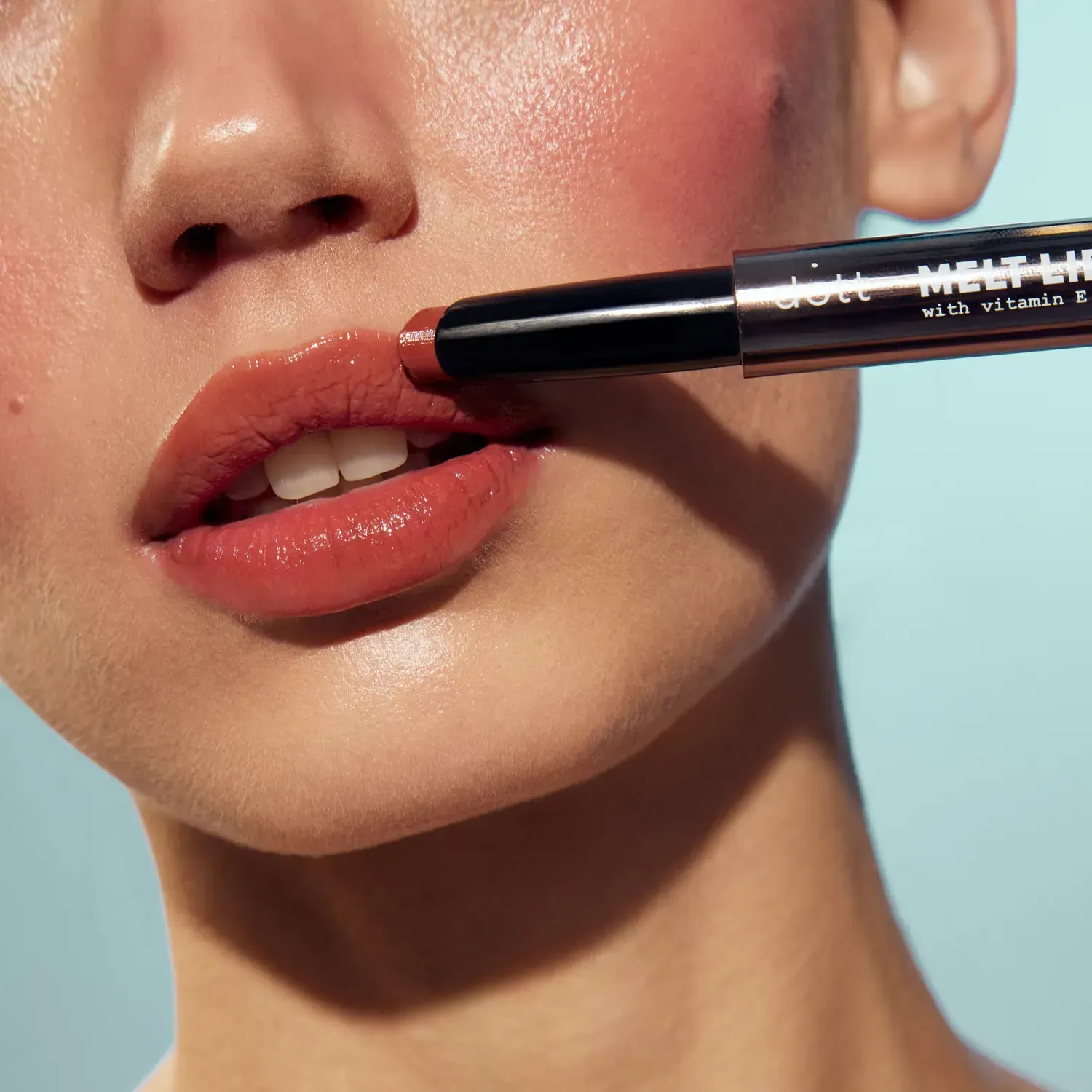Таючий бальзам для губ "MELT LIP BALM - BURN", ТМ Dott зображення