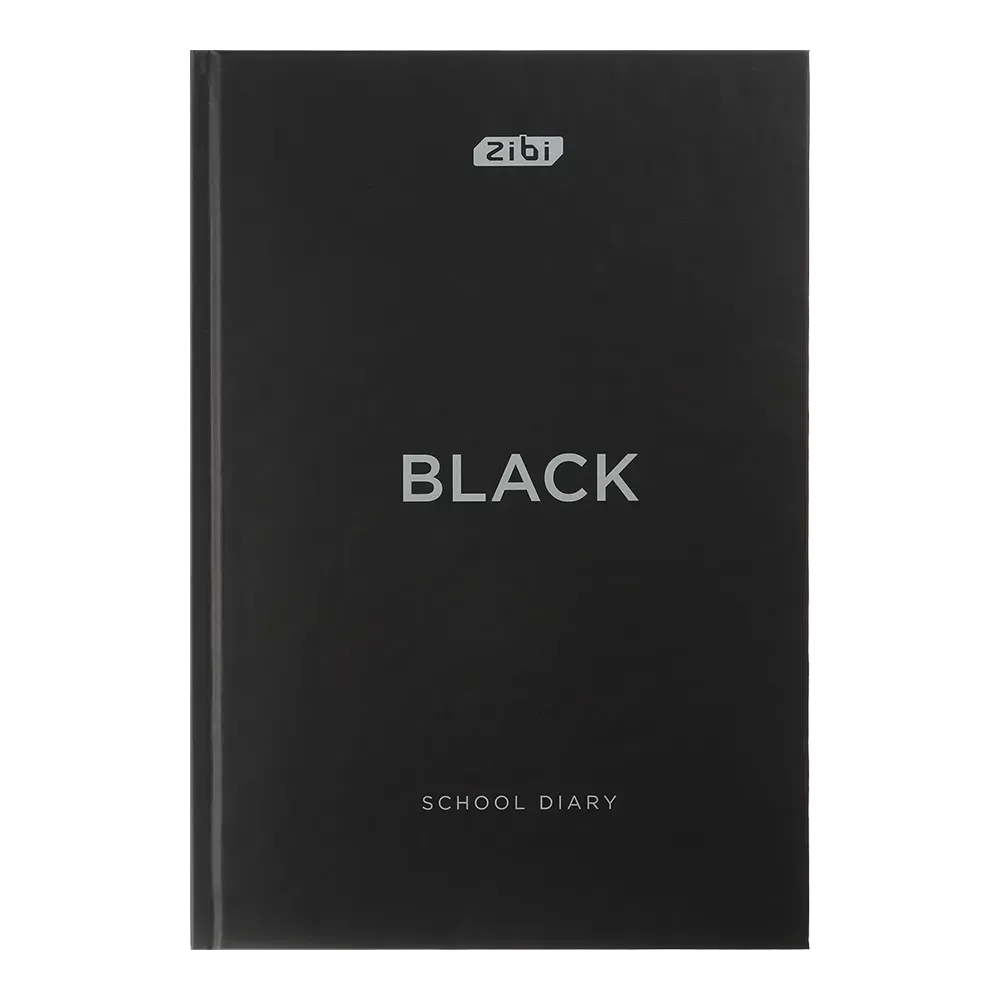 Щоденник шкільний В5 Black, 40арк, тверд. обкл., матова ламінація, чорний, KIDS Line, ZB.13760-01
