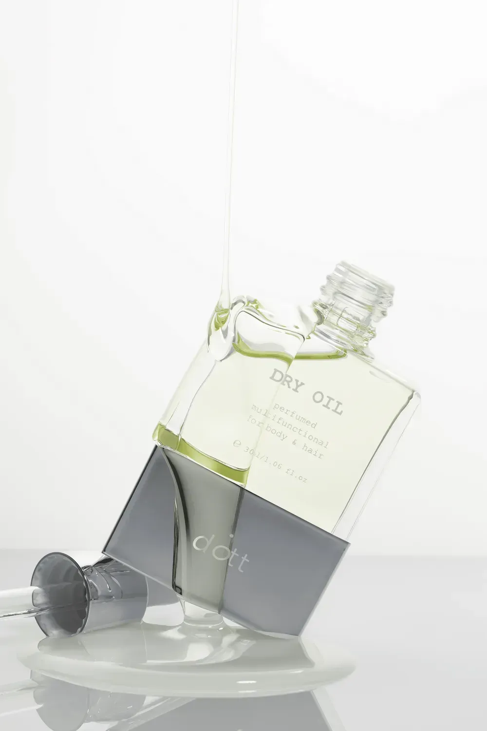 Суха олія для тіла та волосся "Apple & Tuberose" 30 мл, ТМ Dott фото