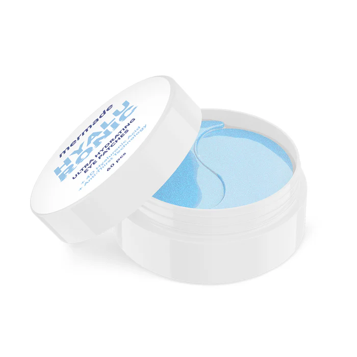 Зволожуючі гідрогелеві патчі під очі "4D Hyaluronic Acid & Аnti-thirst technology" 60 шт, MRPAT101, Mermade зображення товару