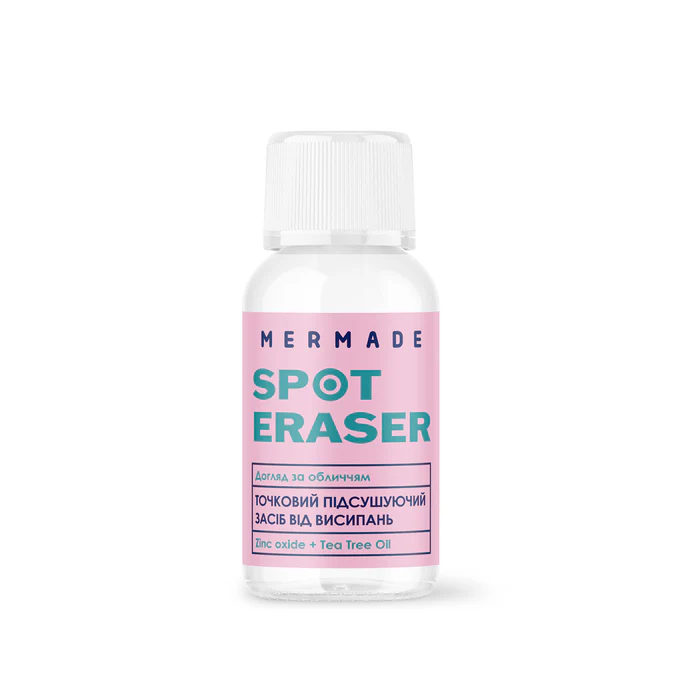 Точковий підсушуючий засіб від висипань "Zinc oxide & Tea Tree Oil" 10 мл, MRAC001, Mermade
